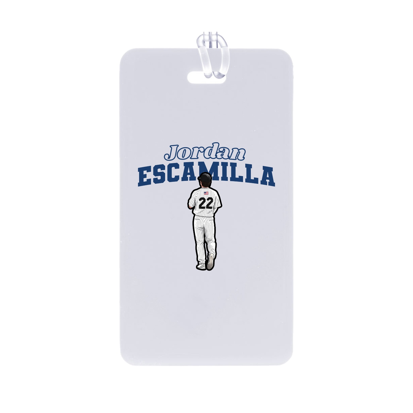 Bag Tag — Name Arch in Classic