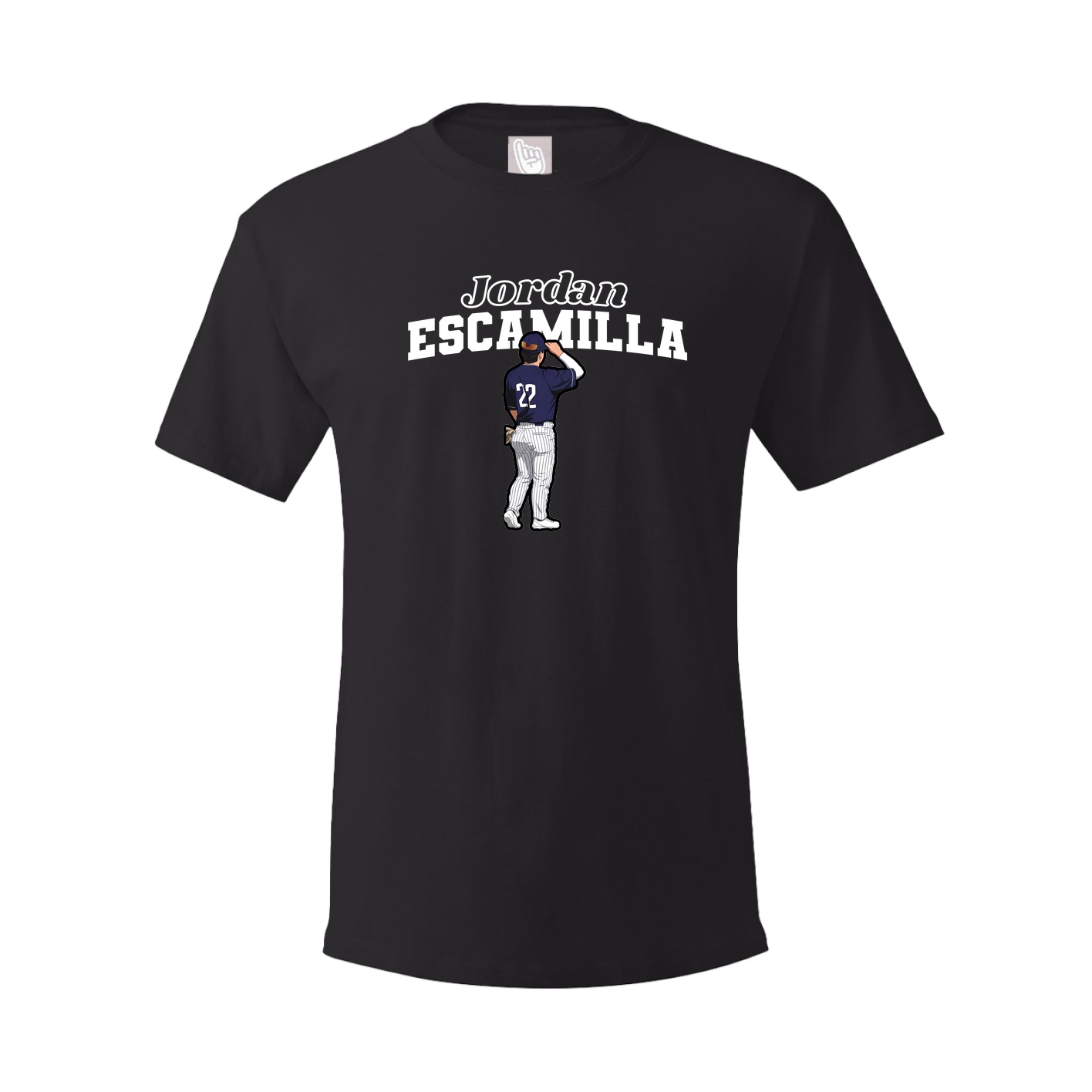 Youth Tee — Name Arch in Black