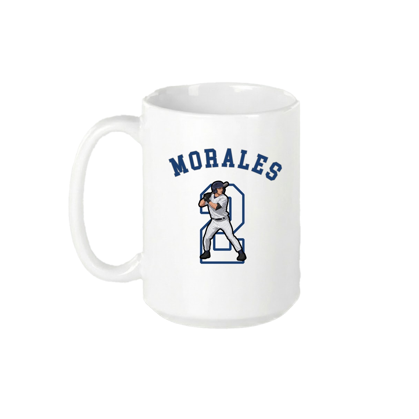15oz Coffee Mug — Shirsey Arch in White