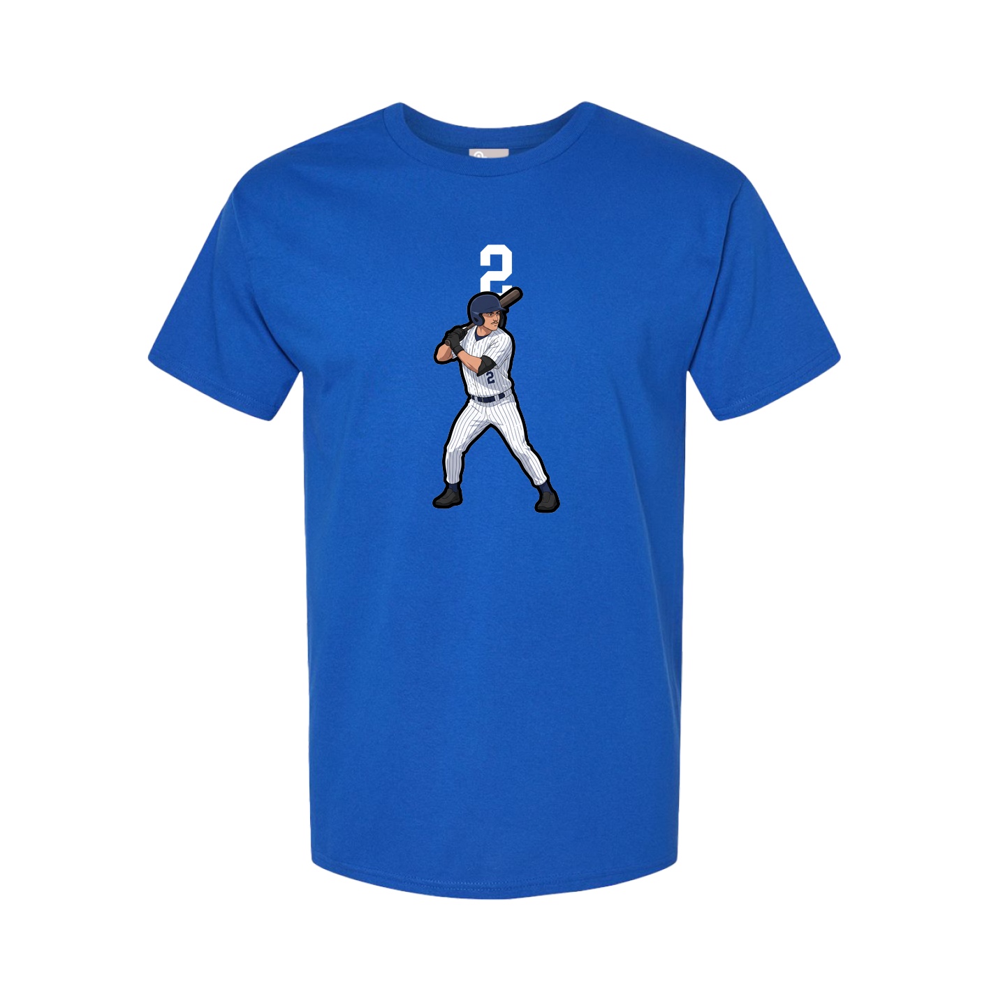 Tee — Number Top in Royal