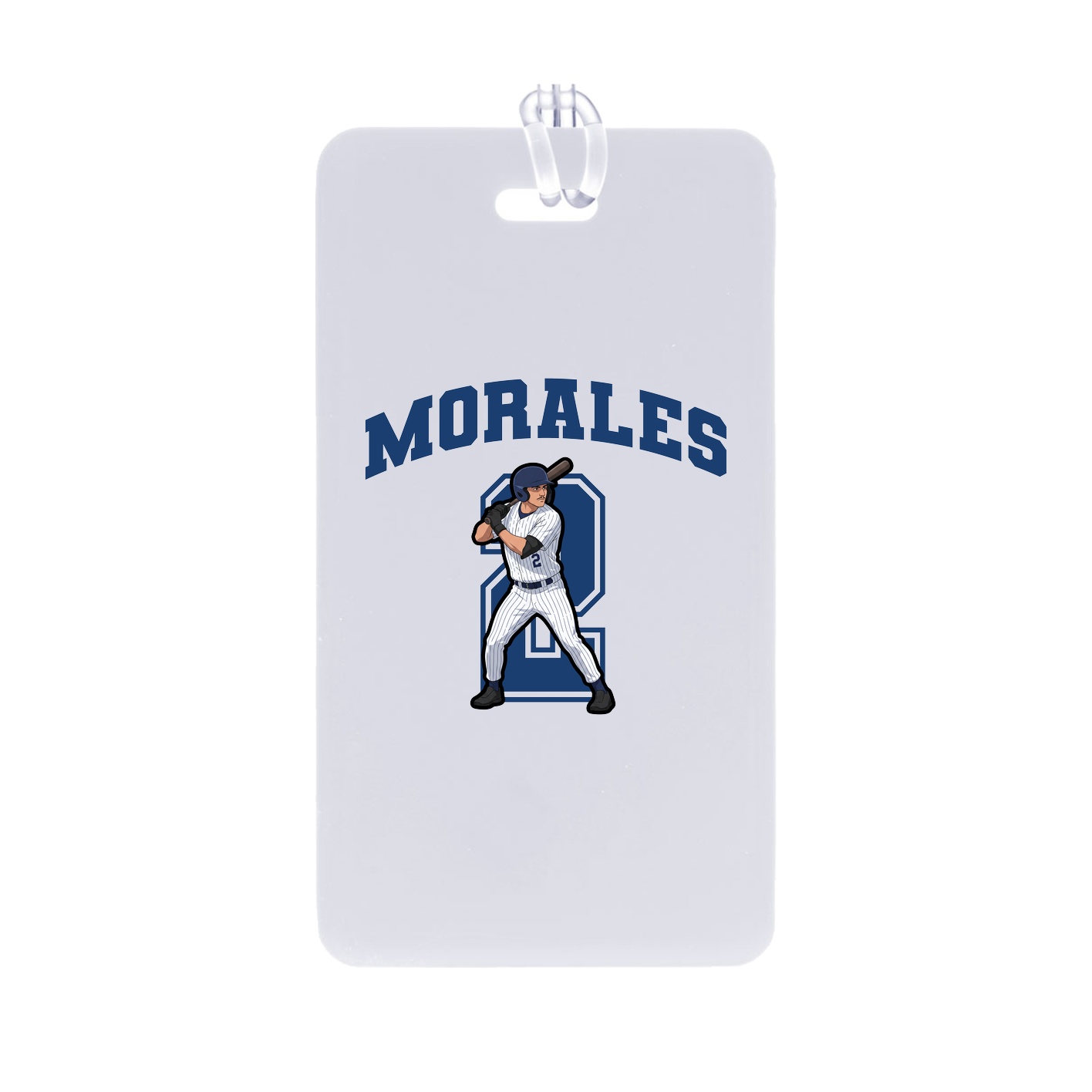 Bag Tag — Number in Classic