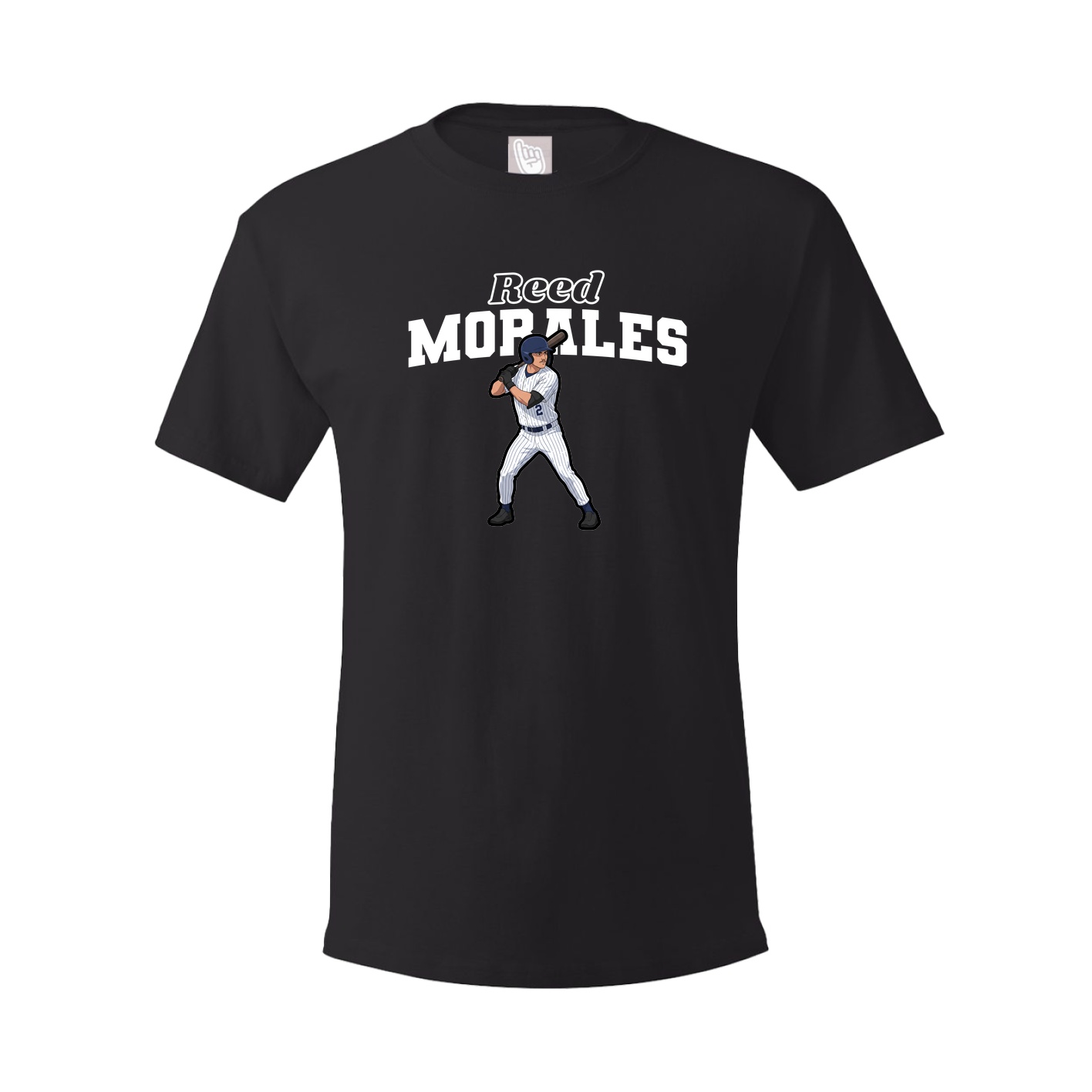 Youth Tee — Name Arch in Black