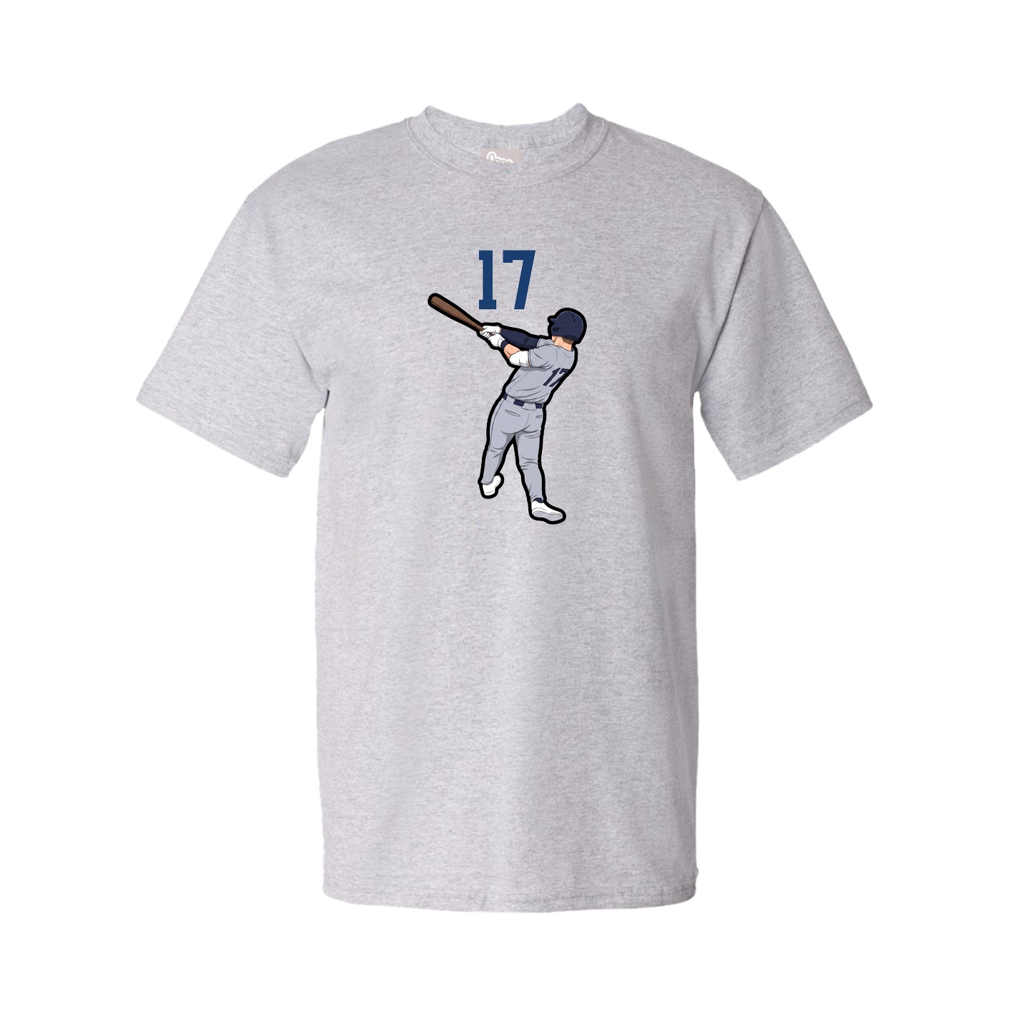 Tee — Number Top in Grey