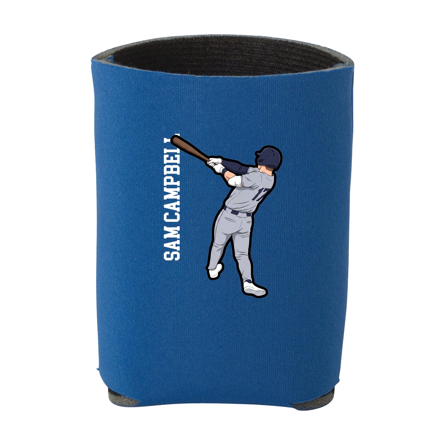 Can Holder — Name Vertical in Royal