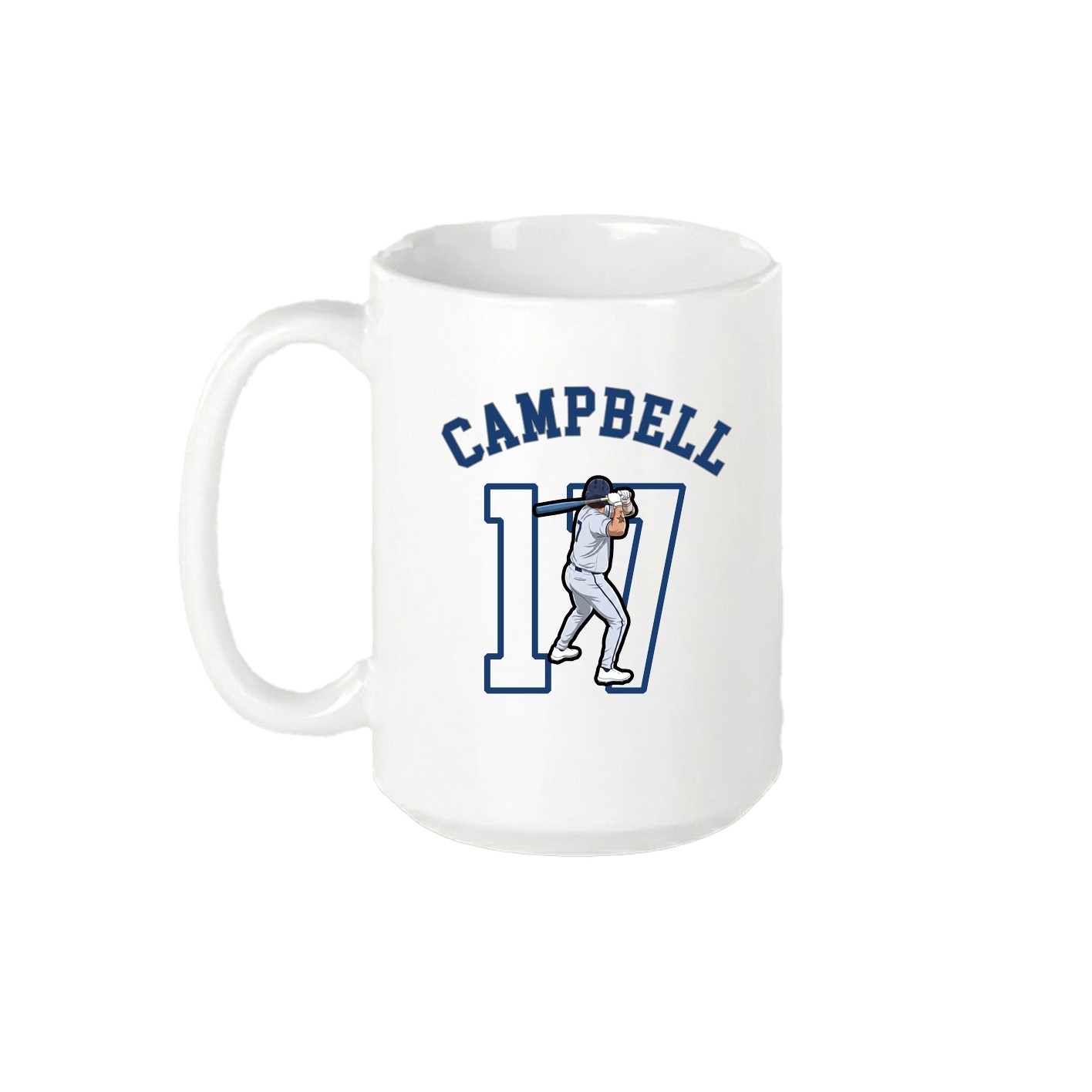 15oz Coffee Mug — Shirsey Arch in White