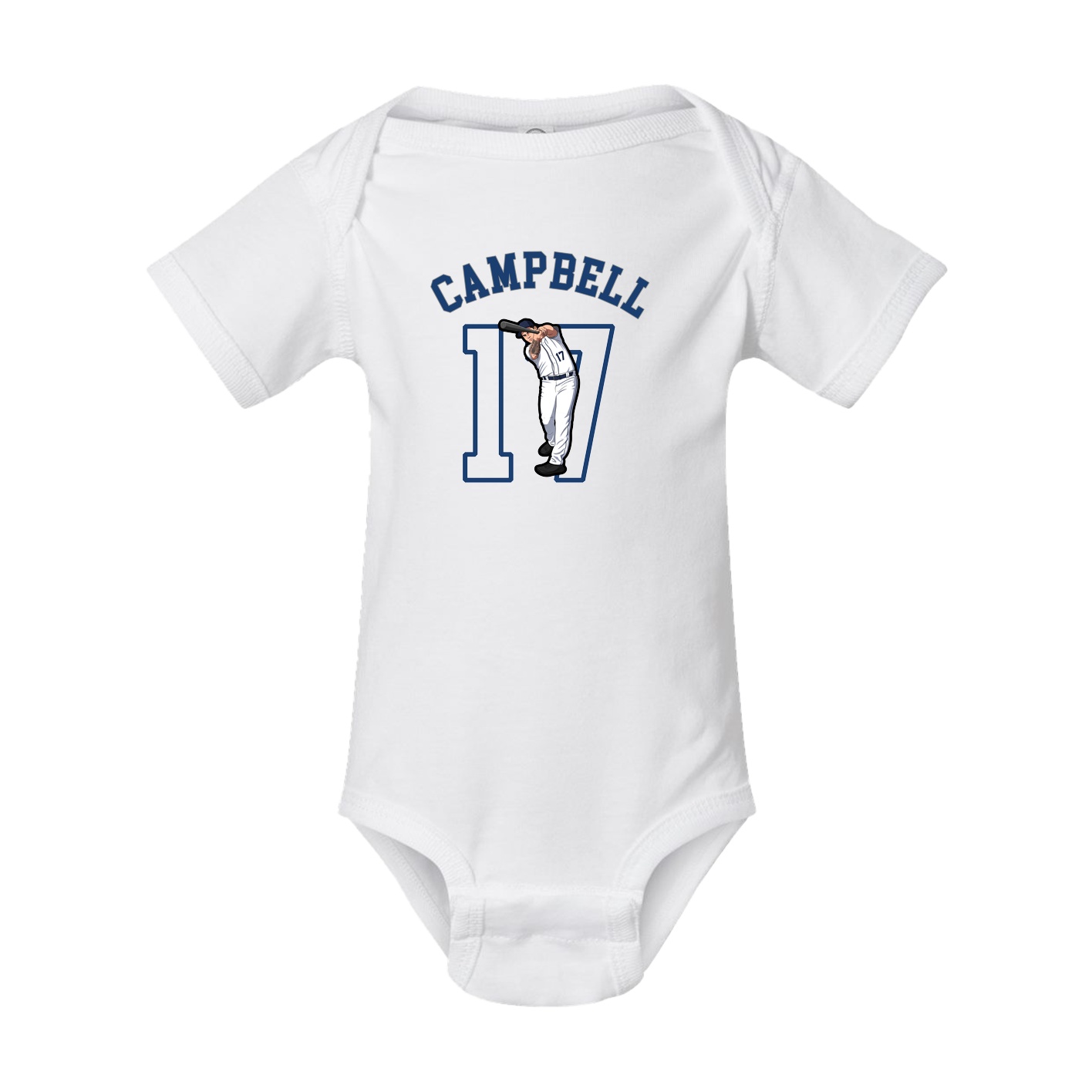 Baby Onesie — Shirsey Arch in White