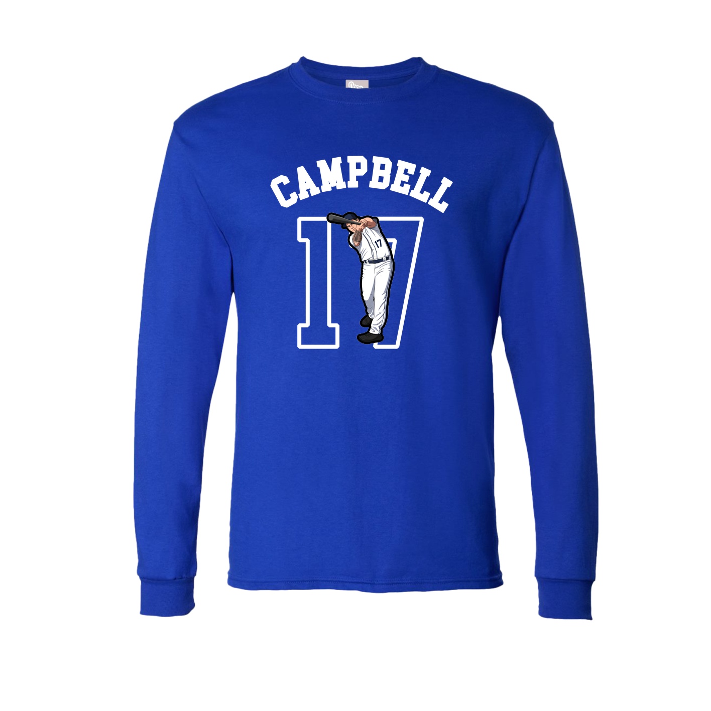 Long Sleeve Tee — Shirsey Arch in Royal