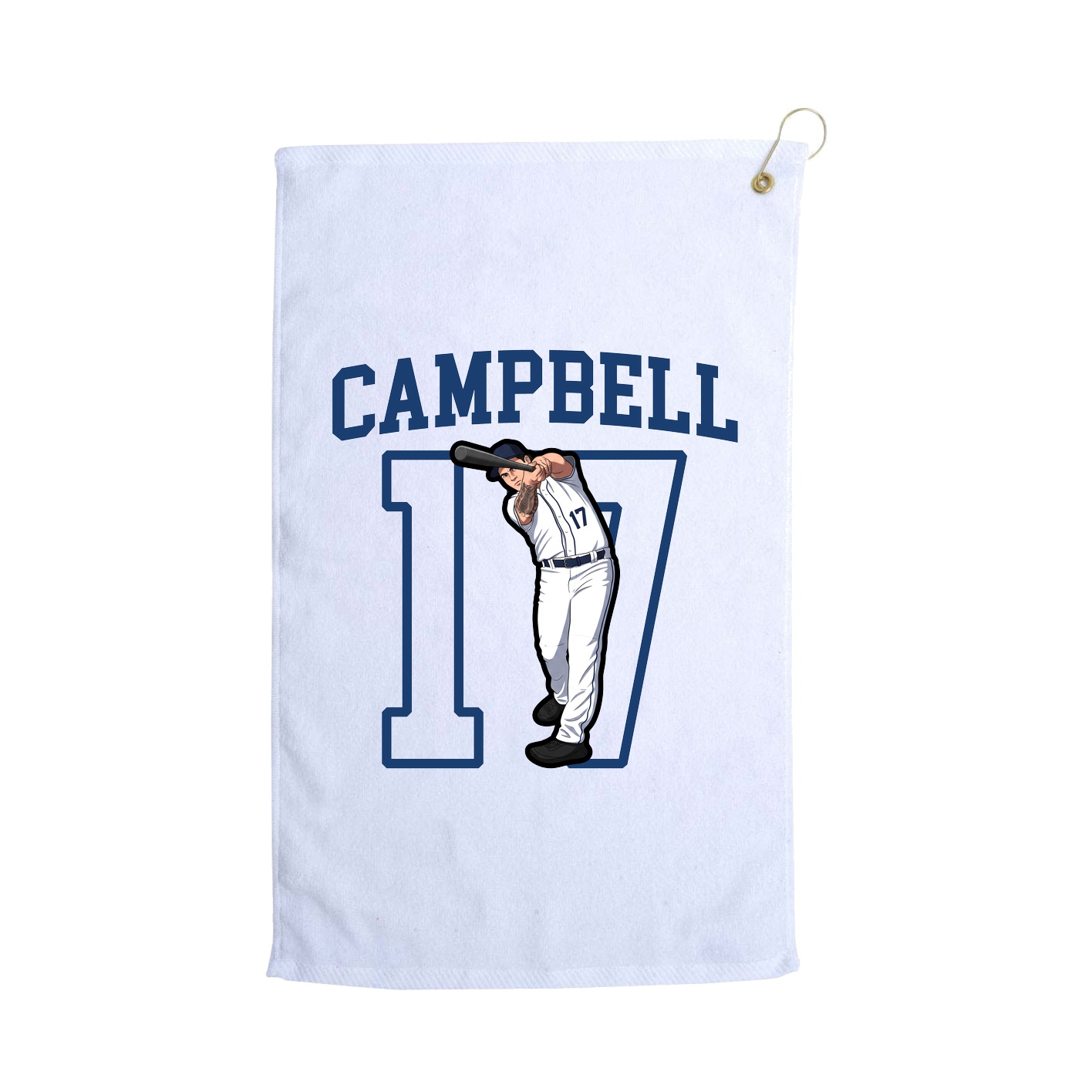 Golf Towel — Shirsey in White