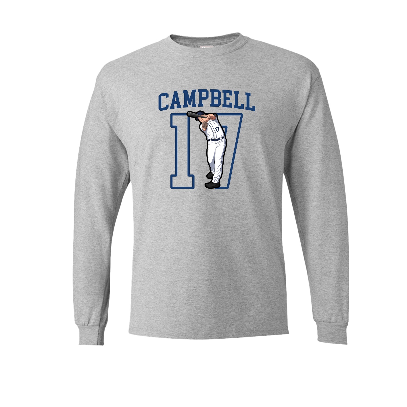 Long Sleeve Tee — Shirsey in Grey