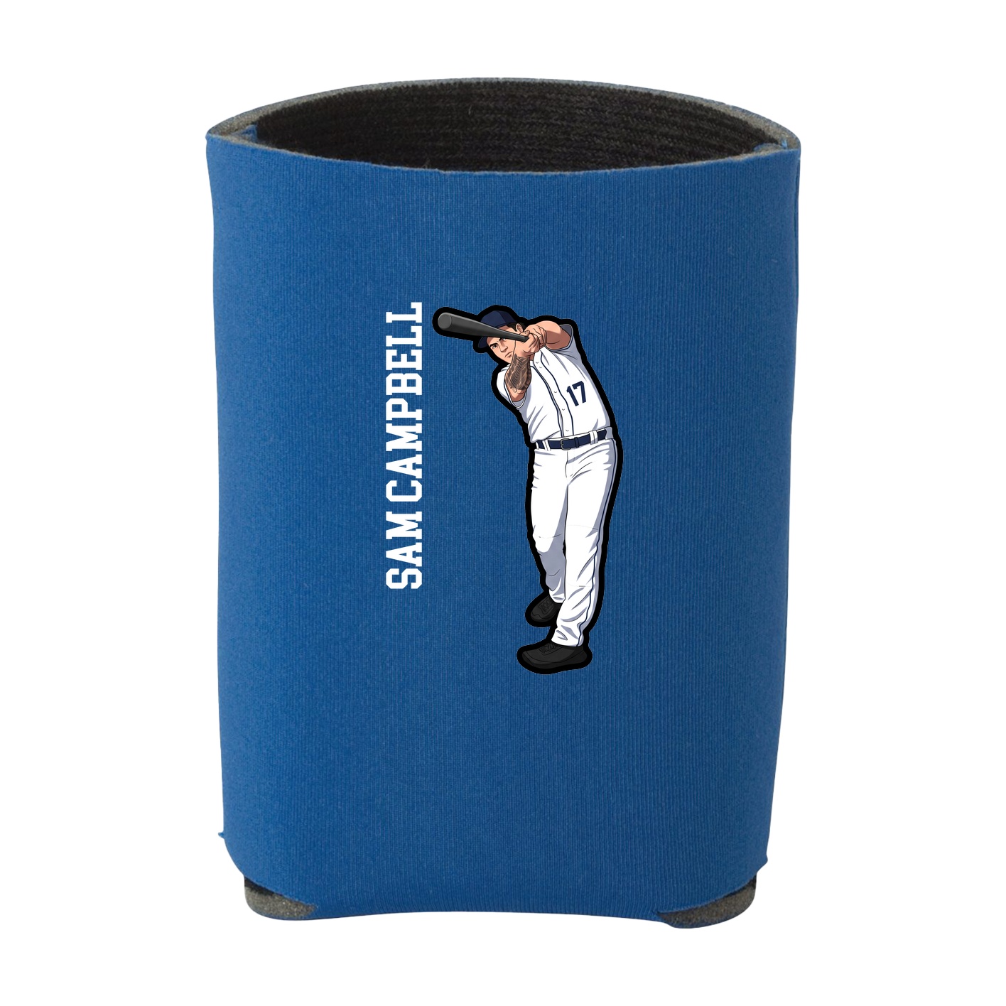Can Holder — Name Vertical in Royal