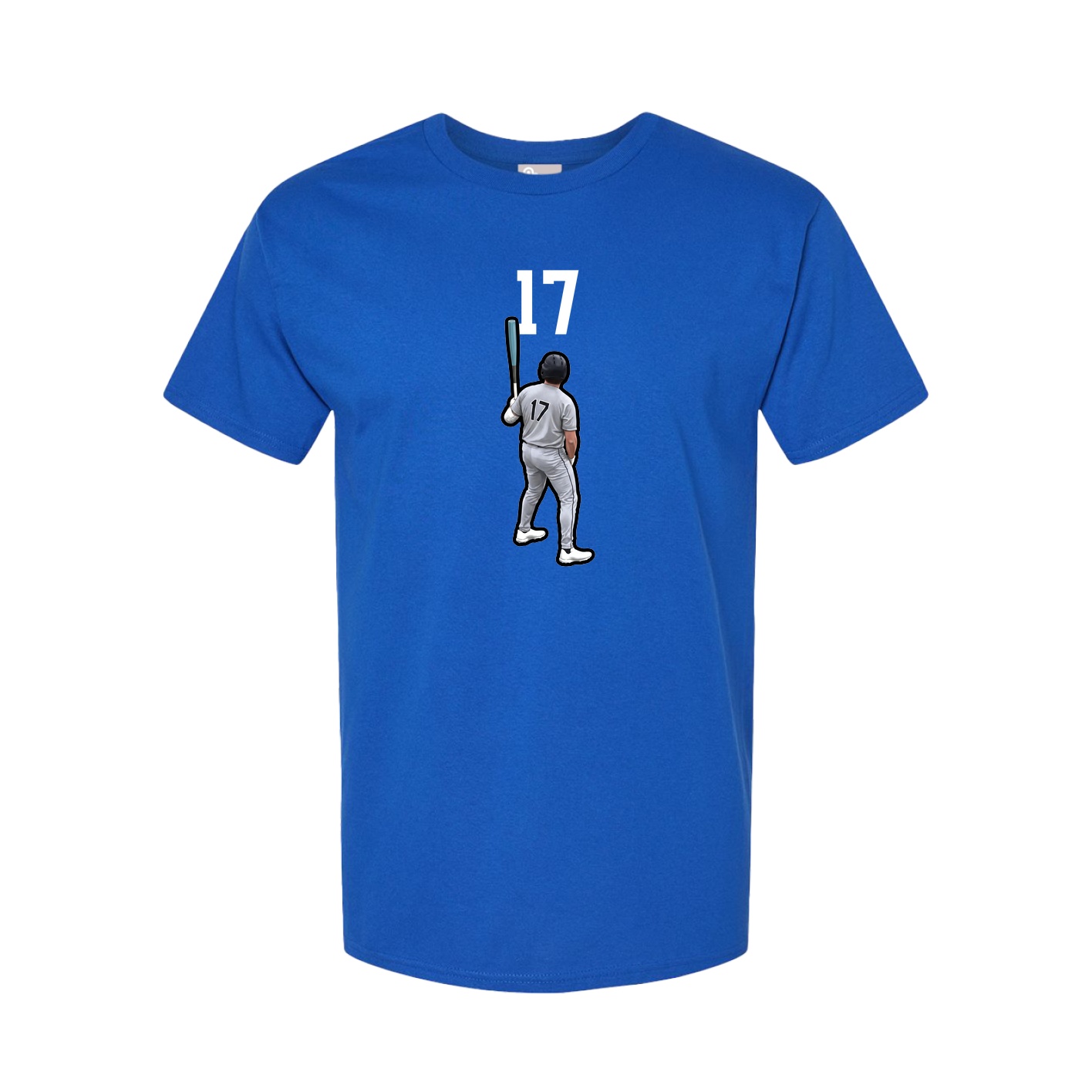 Tee — Number Top in Royal