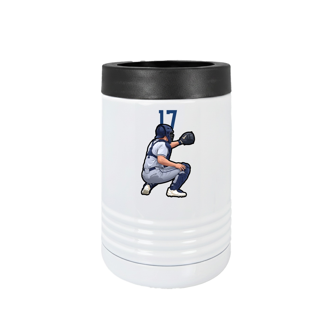 Beverage Holder — Number Top in White
