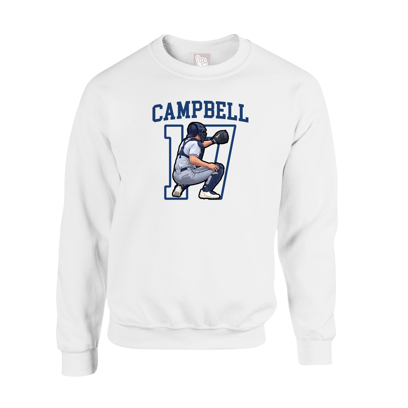 Fleece Crew — Shirsey in White