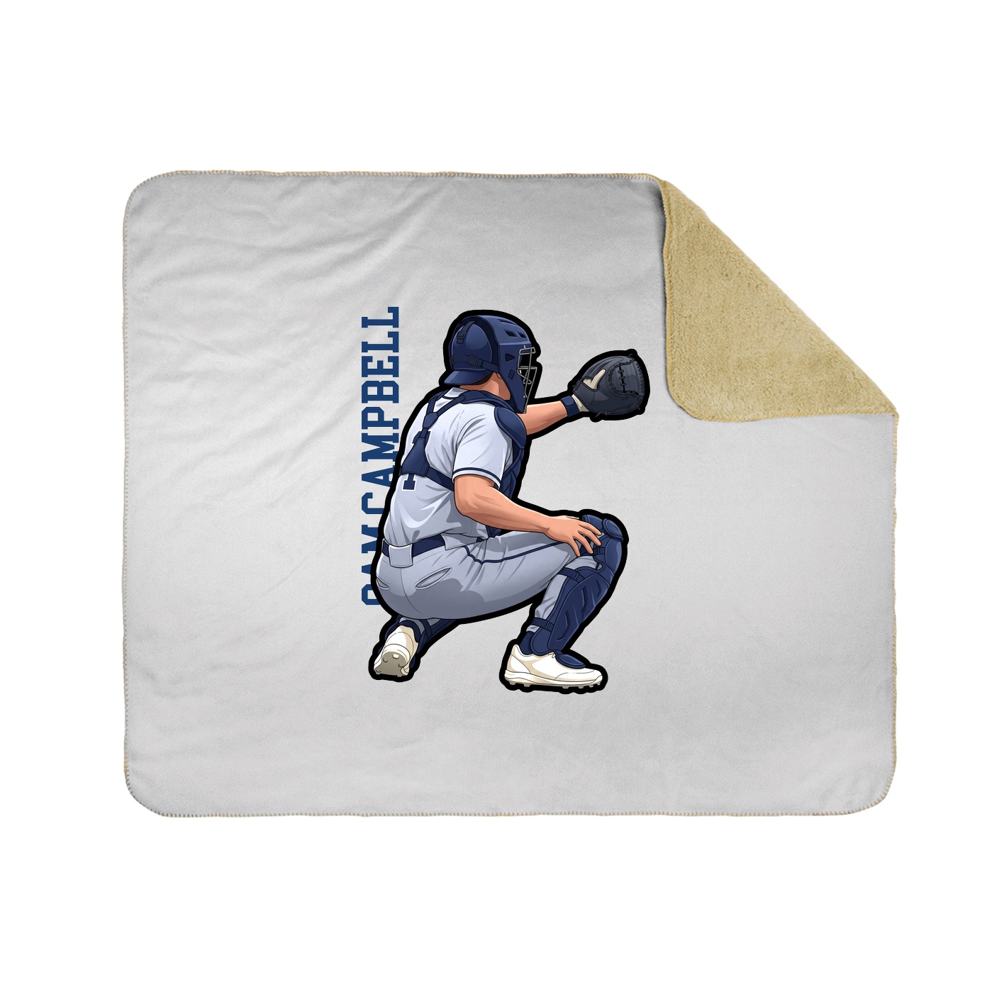 50x60 Sherpa Lined Throw Blanket