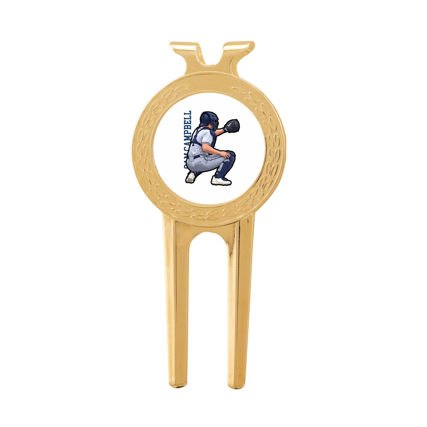 Divot Tool with Ball Marker — Name Vertical in Classic