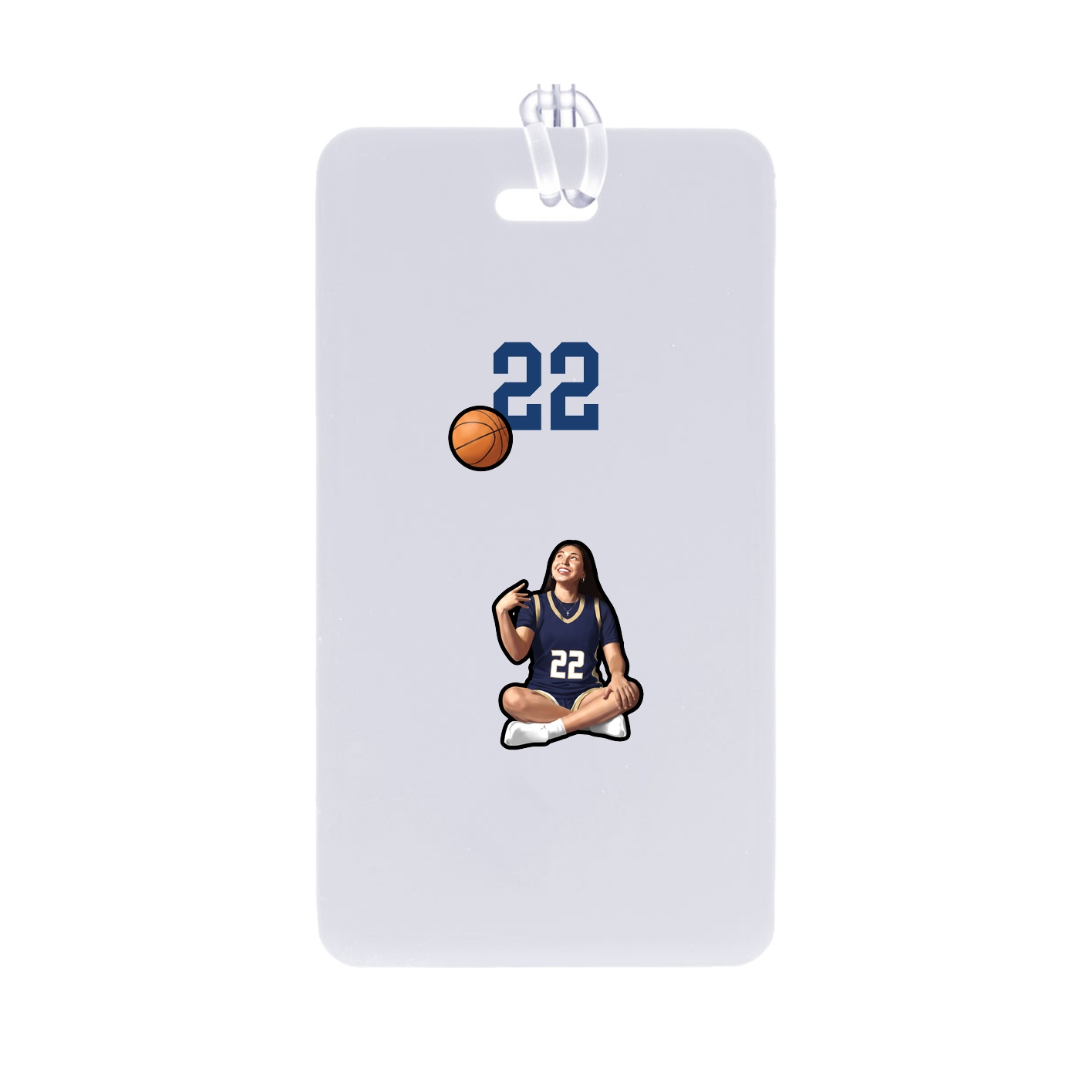 Bag Tag — Number Top in Classic