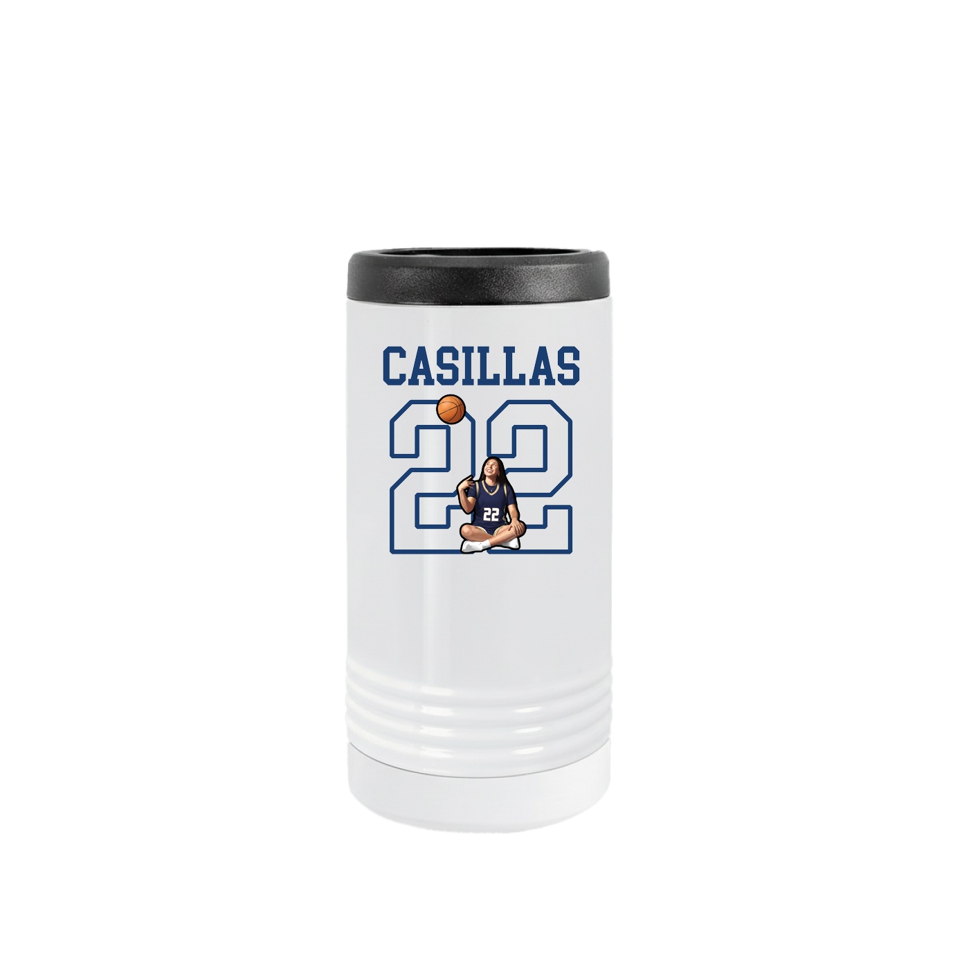Slim Beverage Holder — Shirsey in White