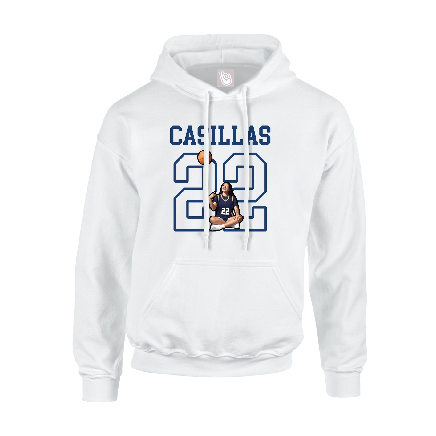Youth Hoodie — Shirsey in White