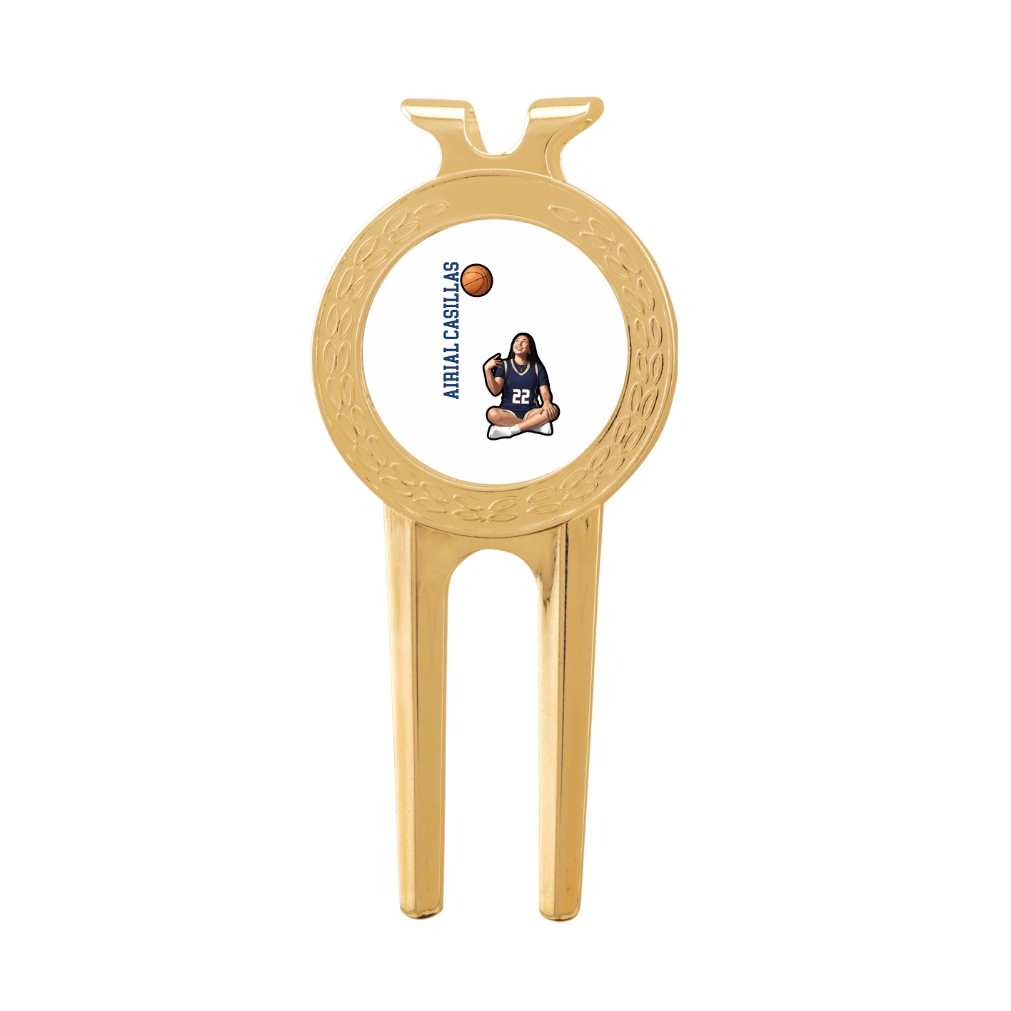 Divot Tool with Ball Marker — Name Vertical in Classic