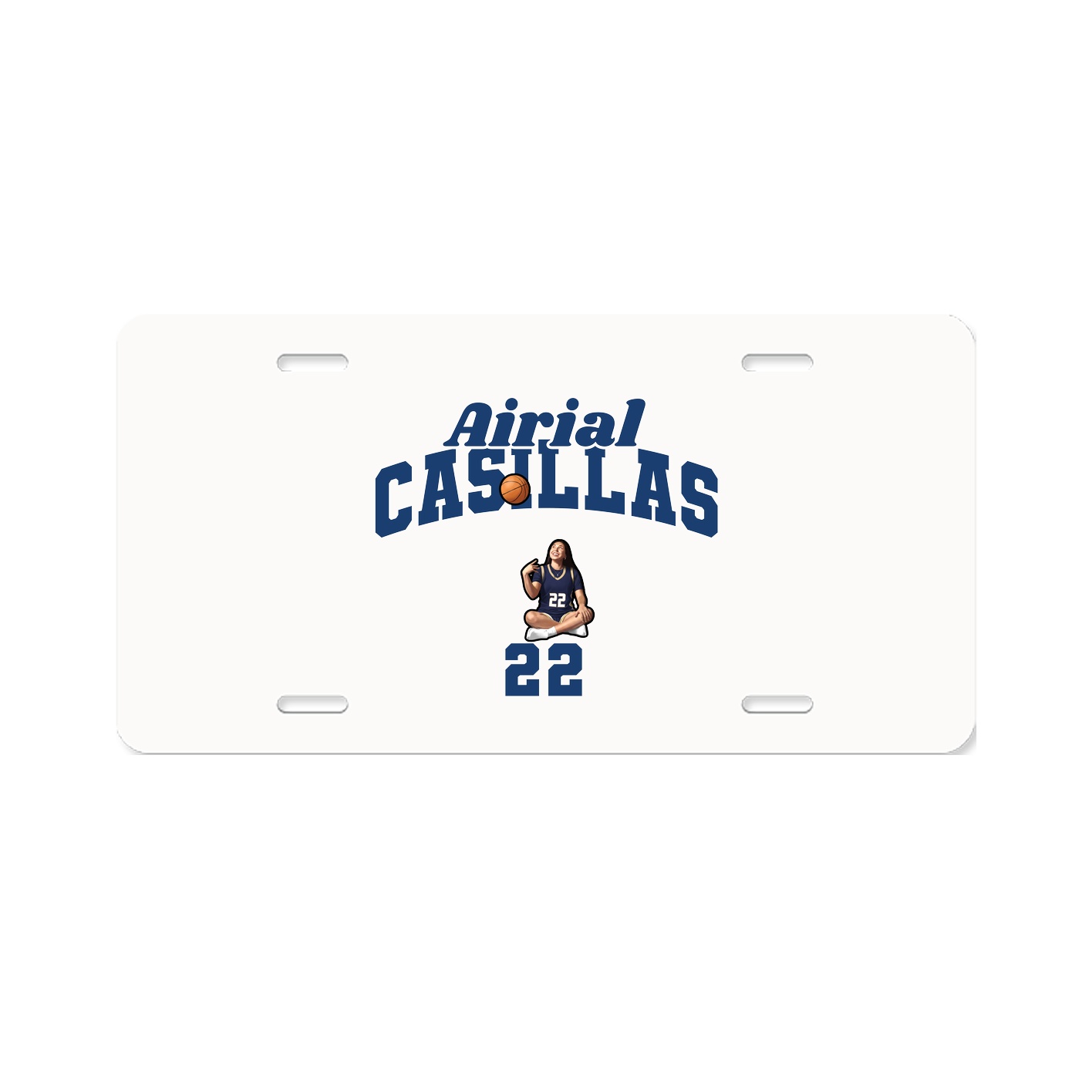 License Plate — Signature Arch in Classic