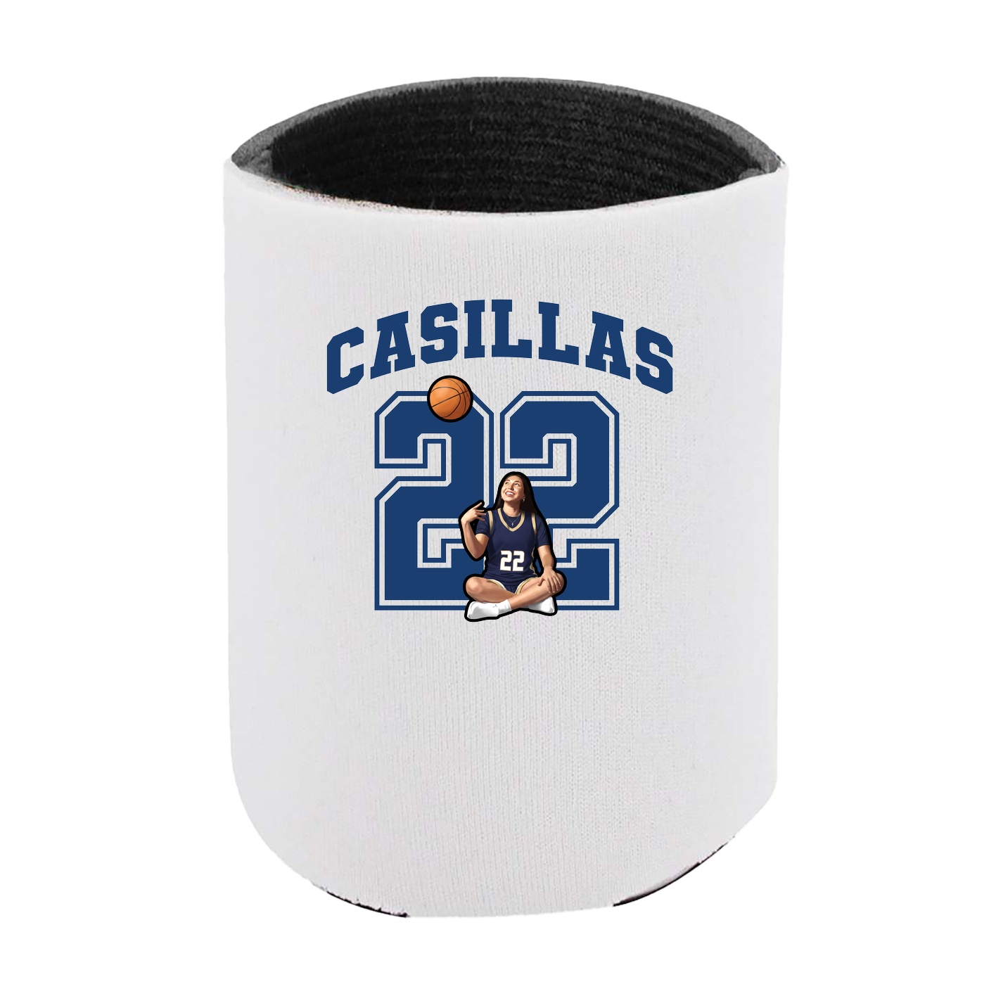 Can Holder — Number in White