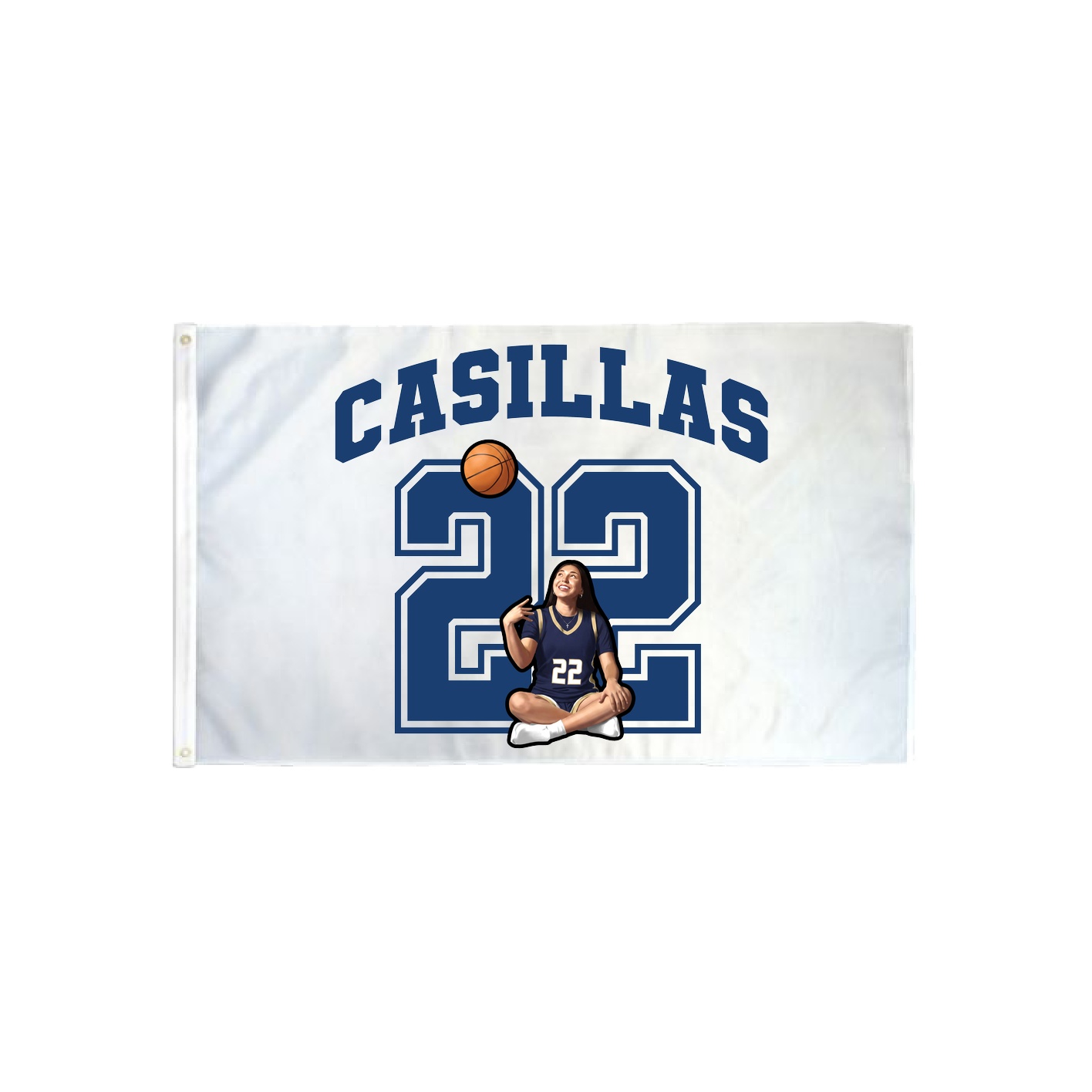 3x5 Flag — Number in Classic