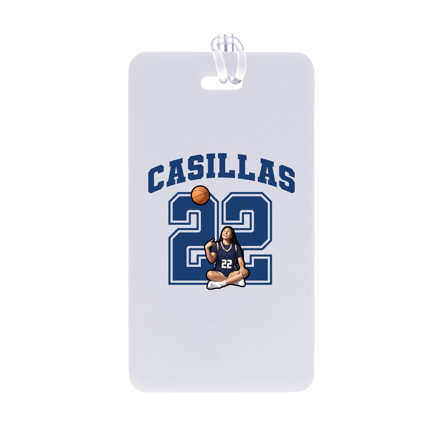 Bag Tag — Number in Classic