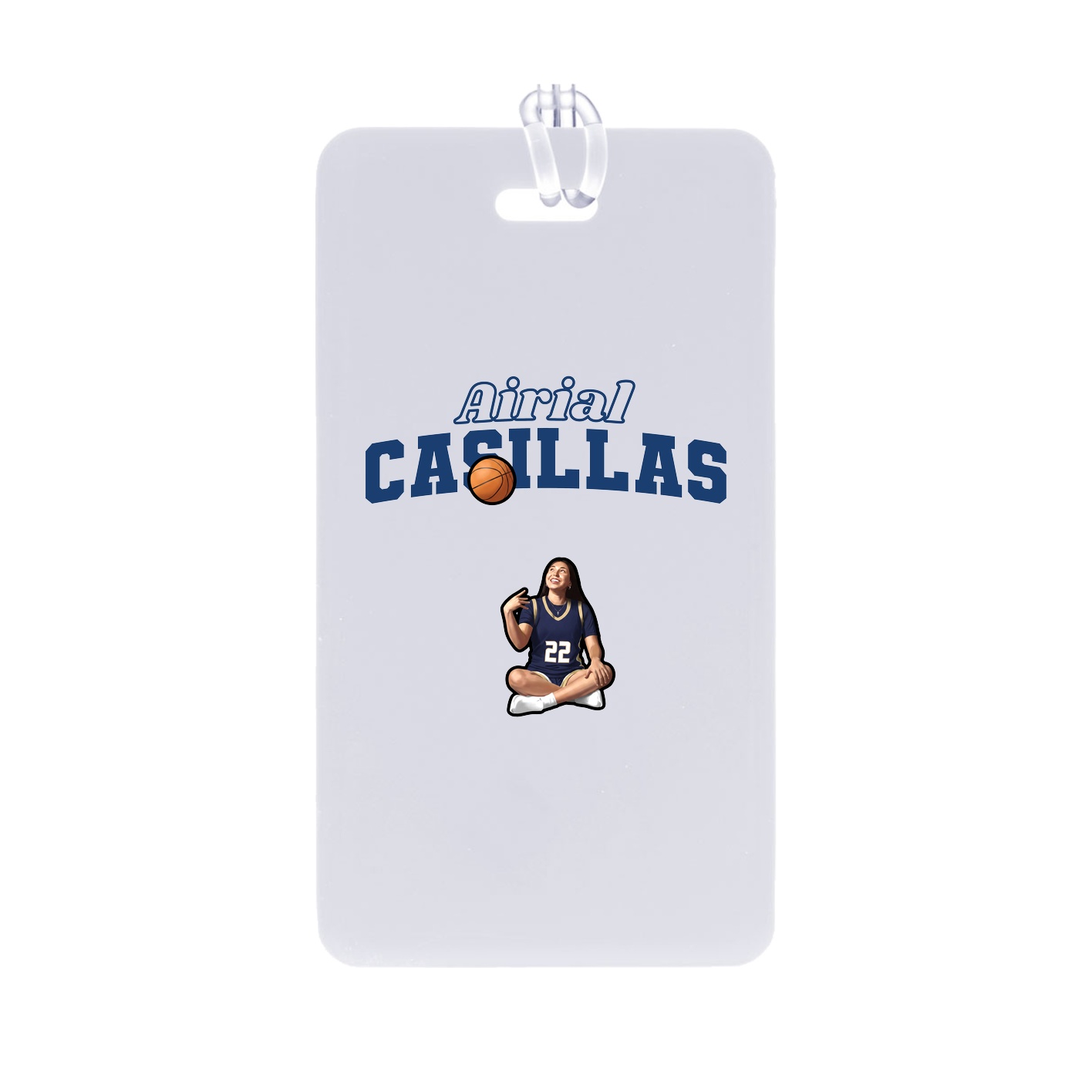 Bag Tag — Name Arch in Classic
