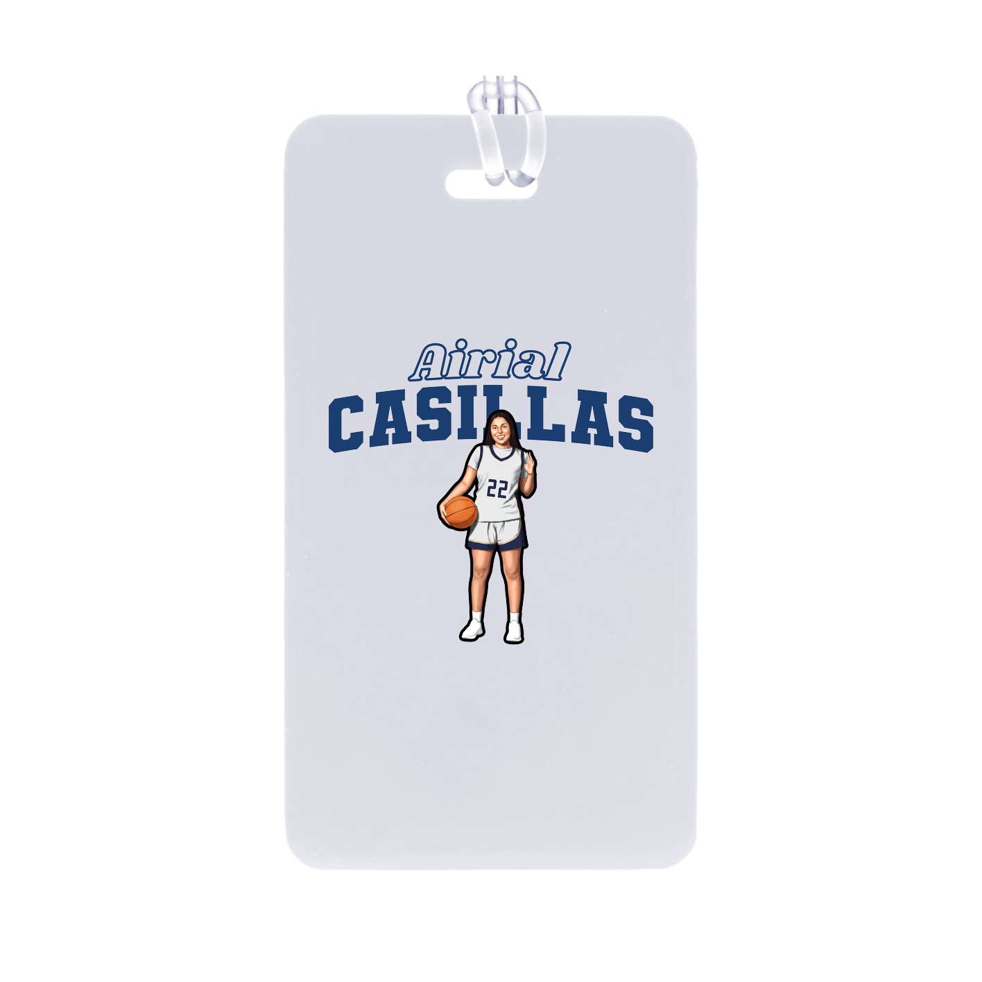 Bag Tag — Name Arch in Classic