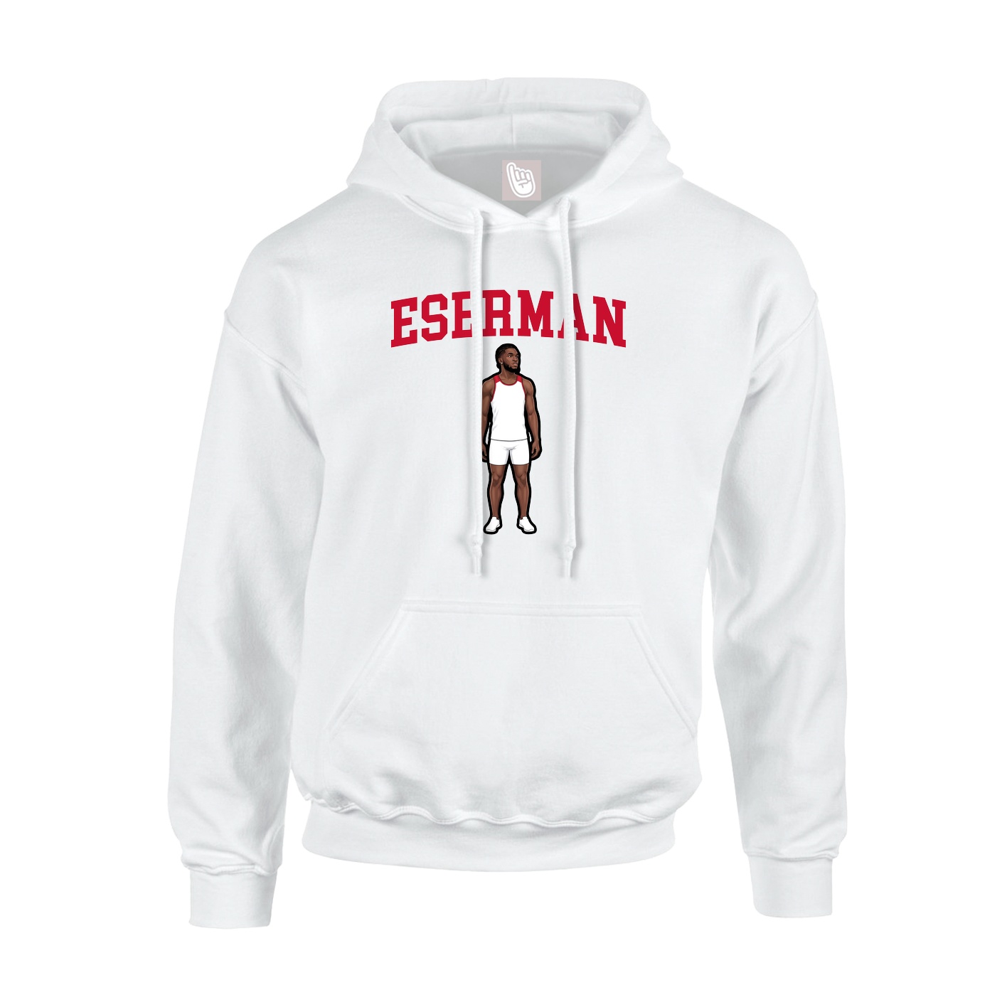 Youth Hoodie — Shirsey in White