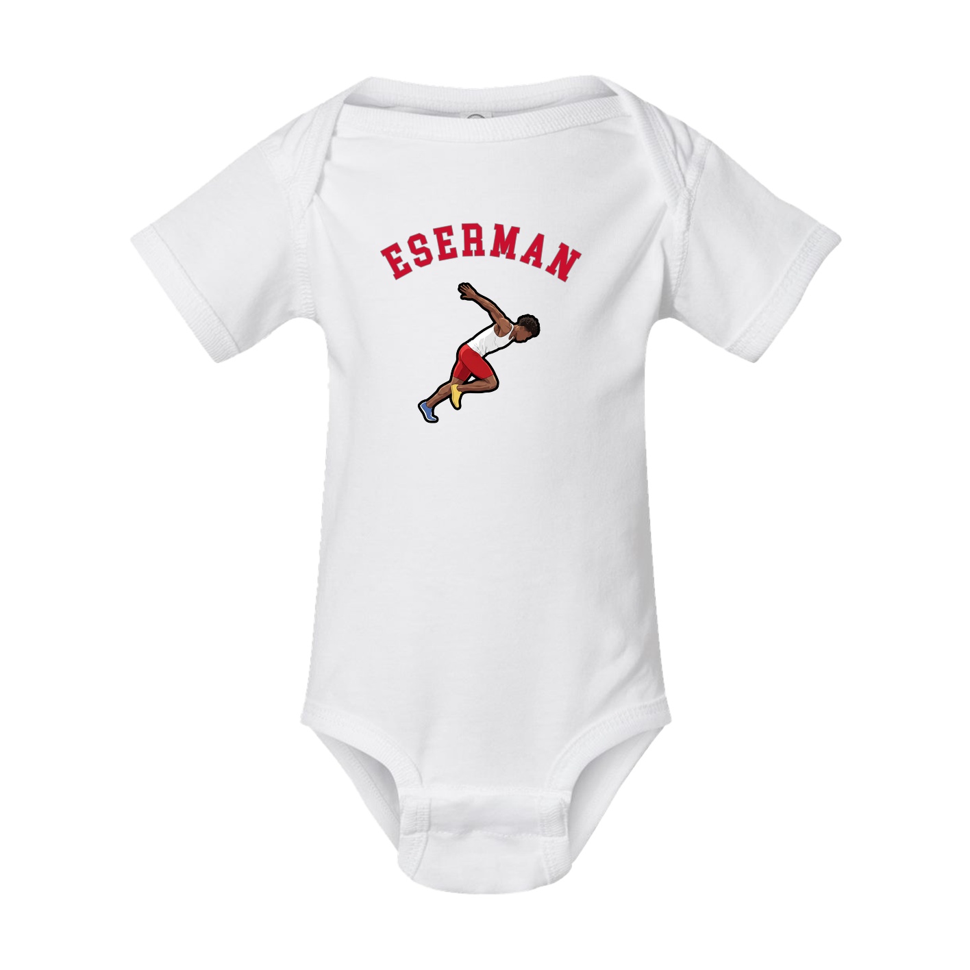 Baby Onesie — Shirsey Arch in White
