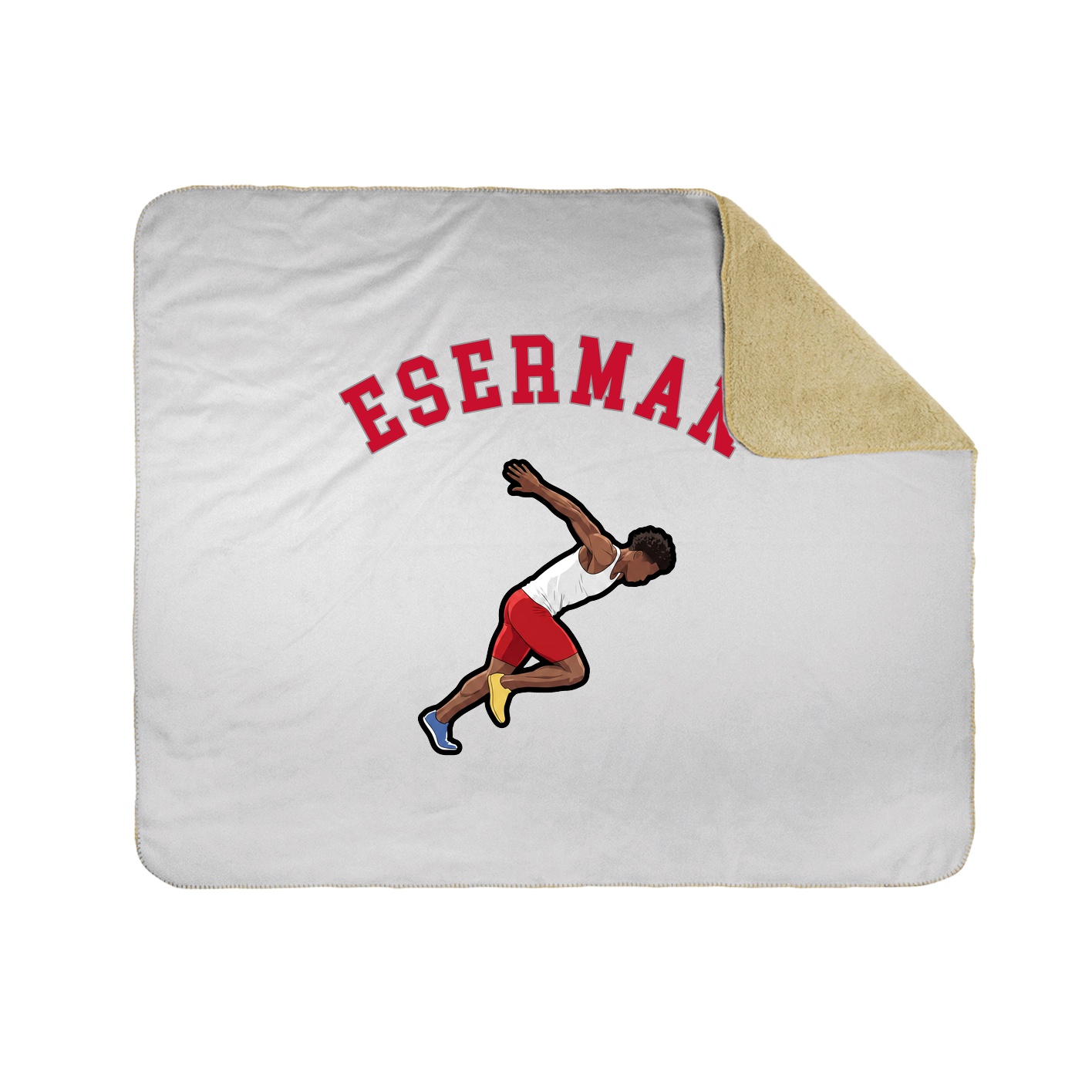 Throw Blanket — Shirsey Arch in White