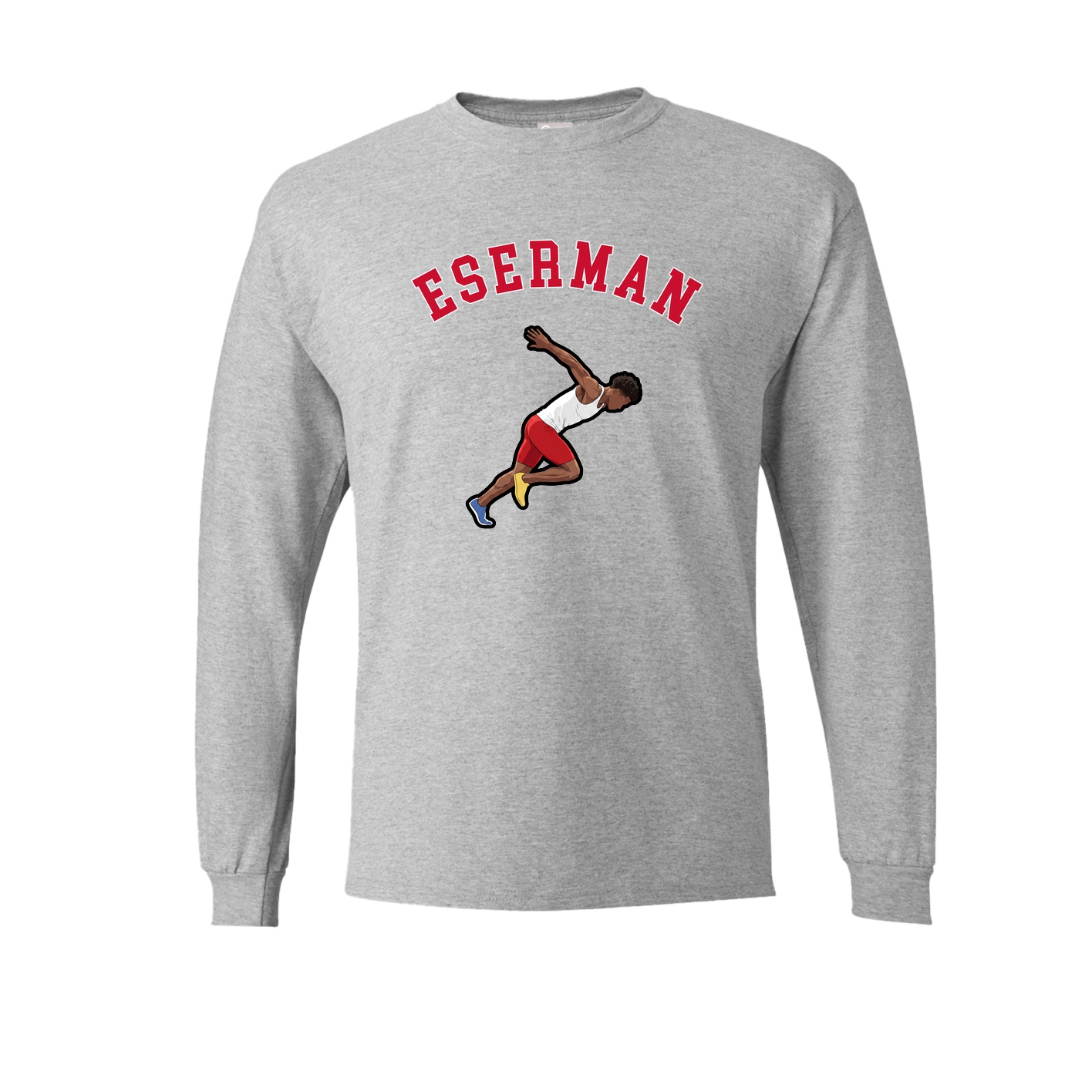 Long Sleeve Tee — Shirsey Arch in Grey