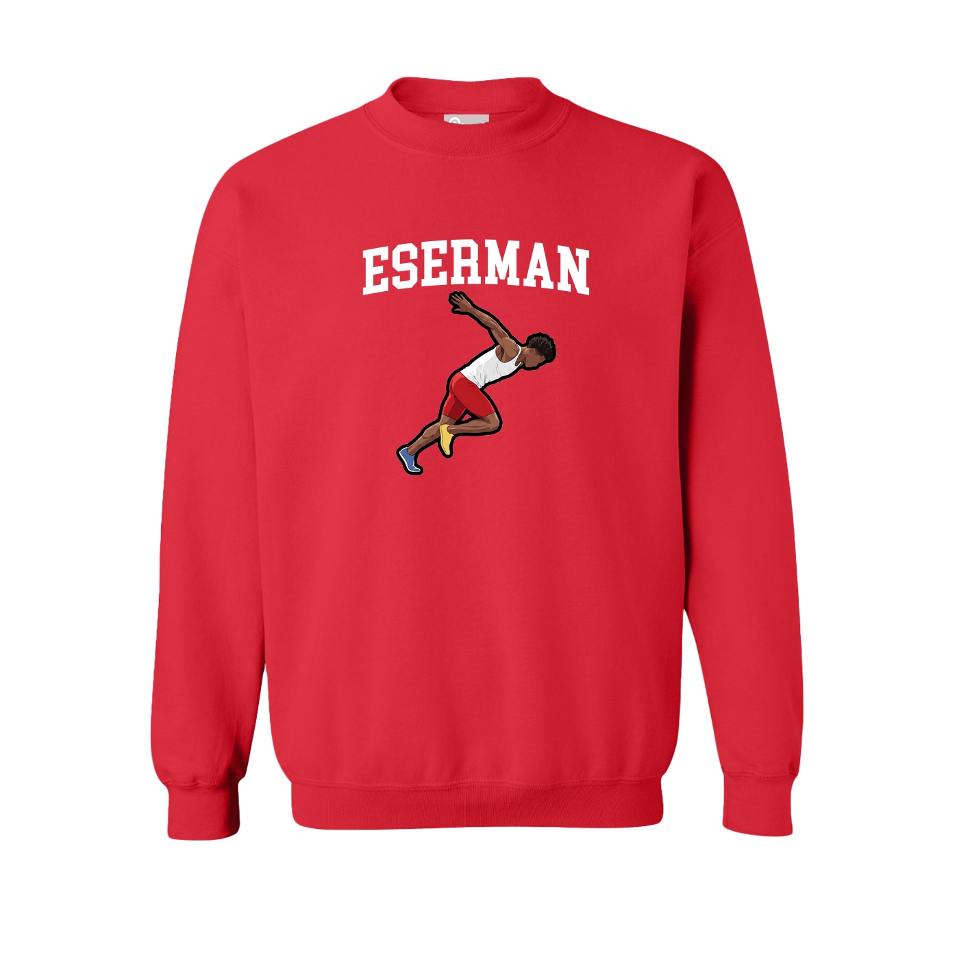 Fleece Crew — Shirsey in Red