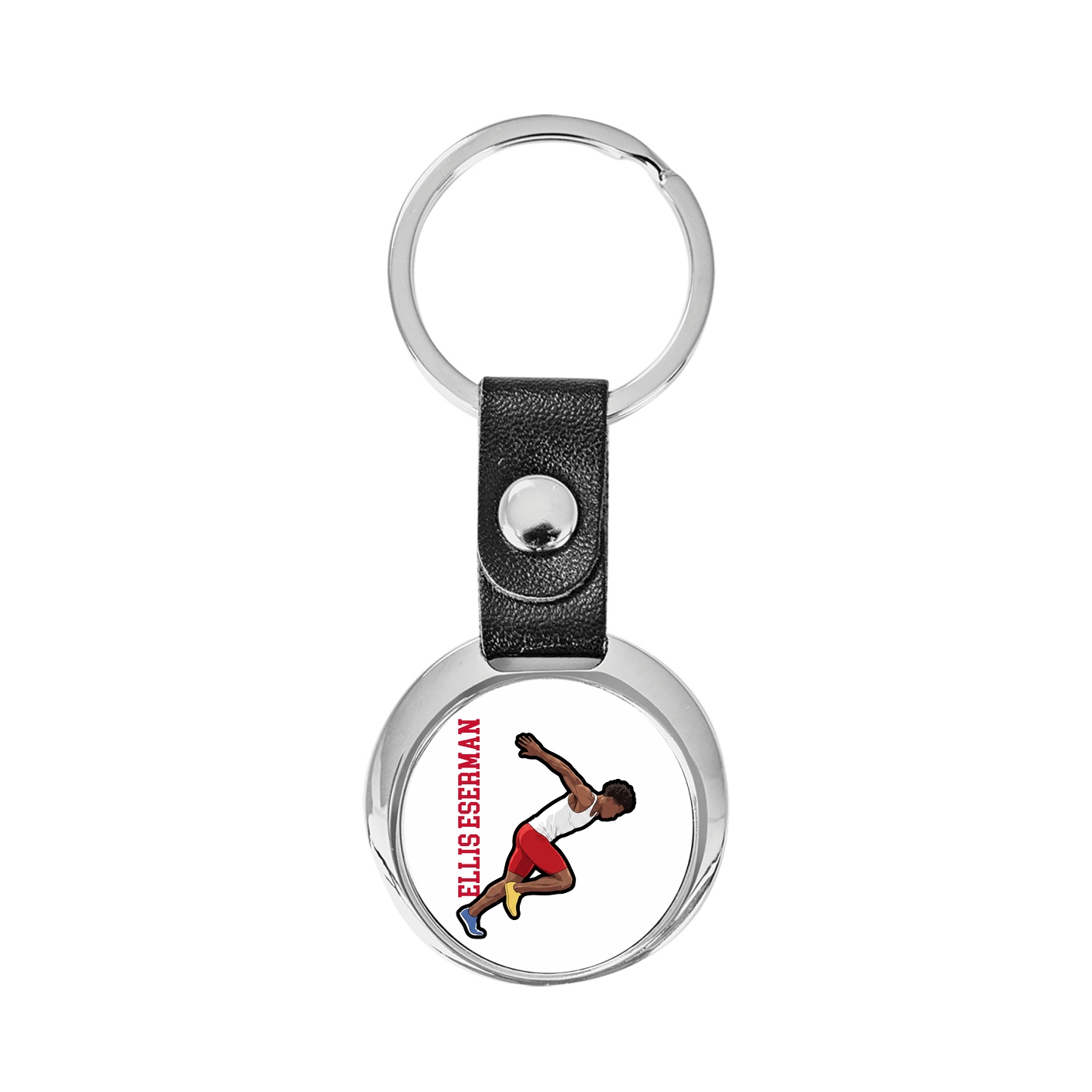 Key Chain — Name Vertical in Classic