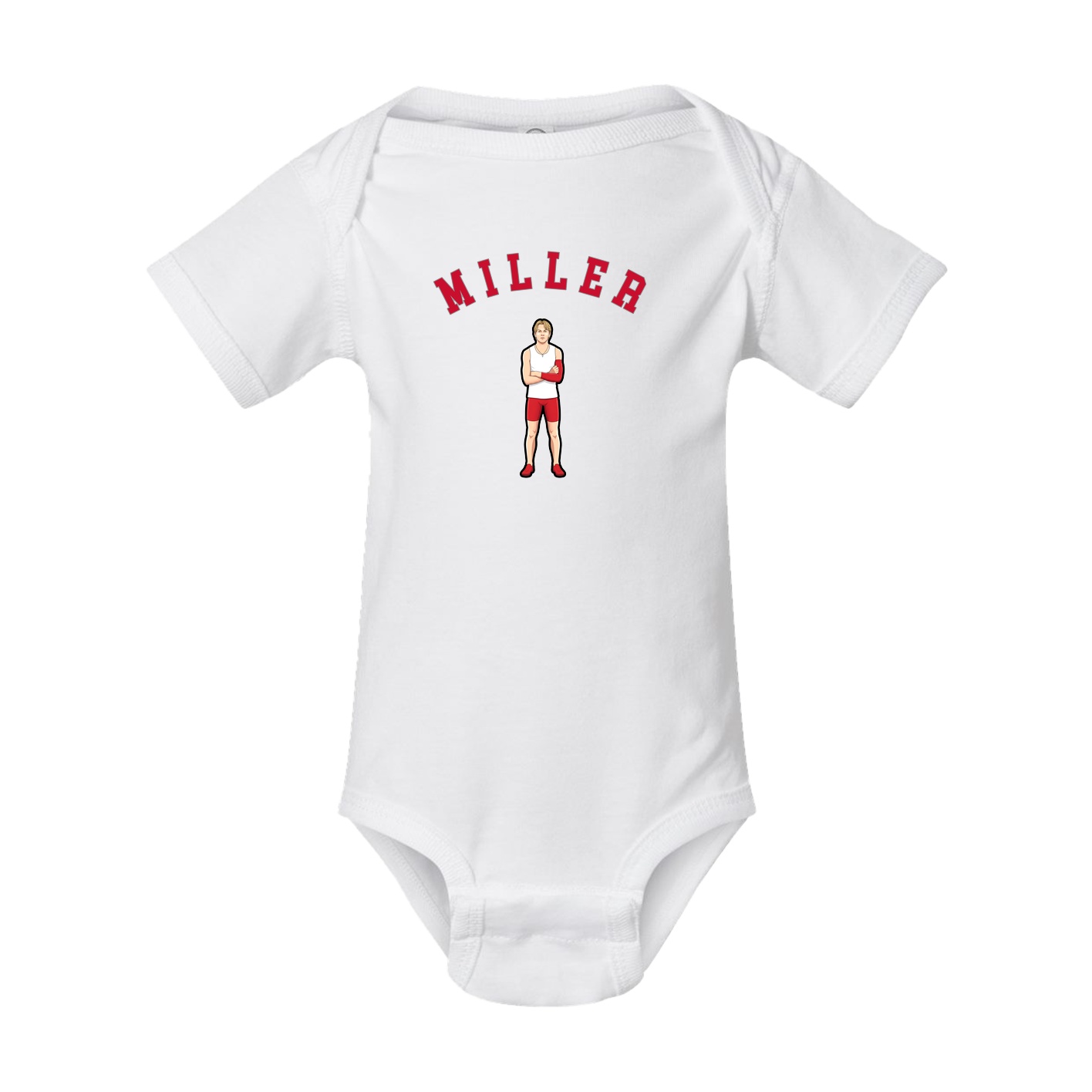 Baby Onesie — Shirsey Arch in White