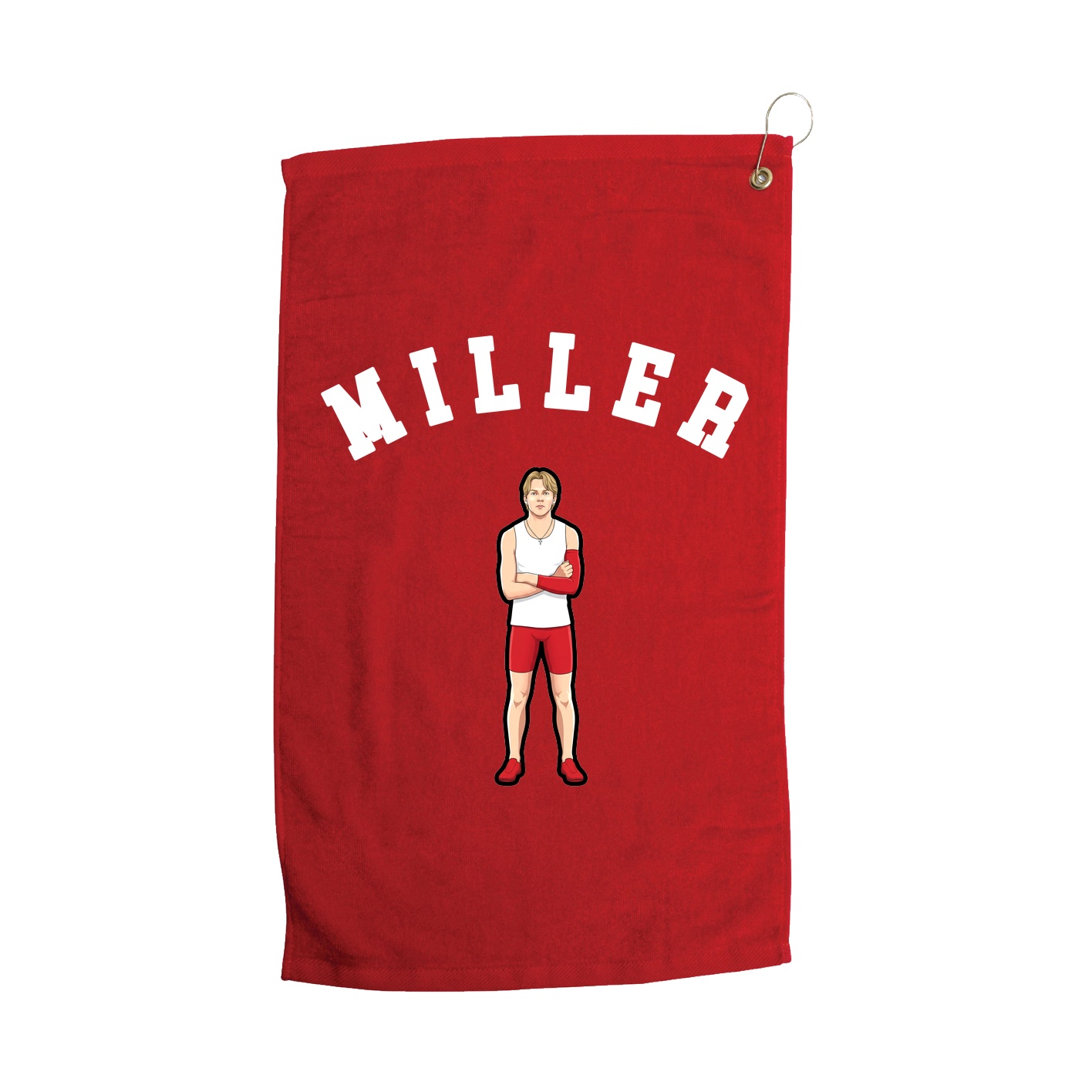 Golf Towel — Shirsey Arch in Red