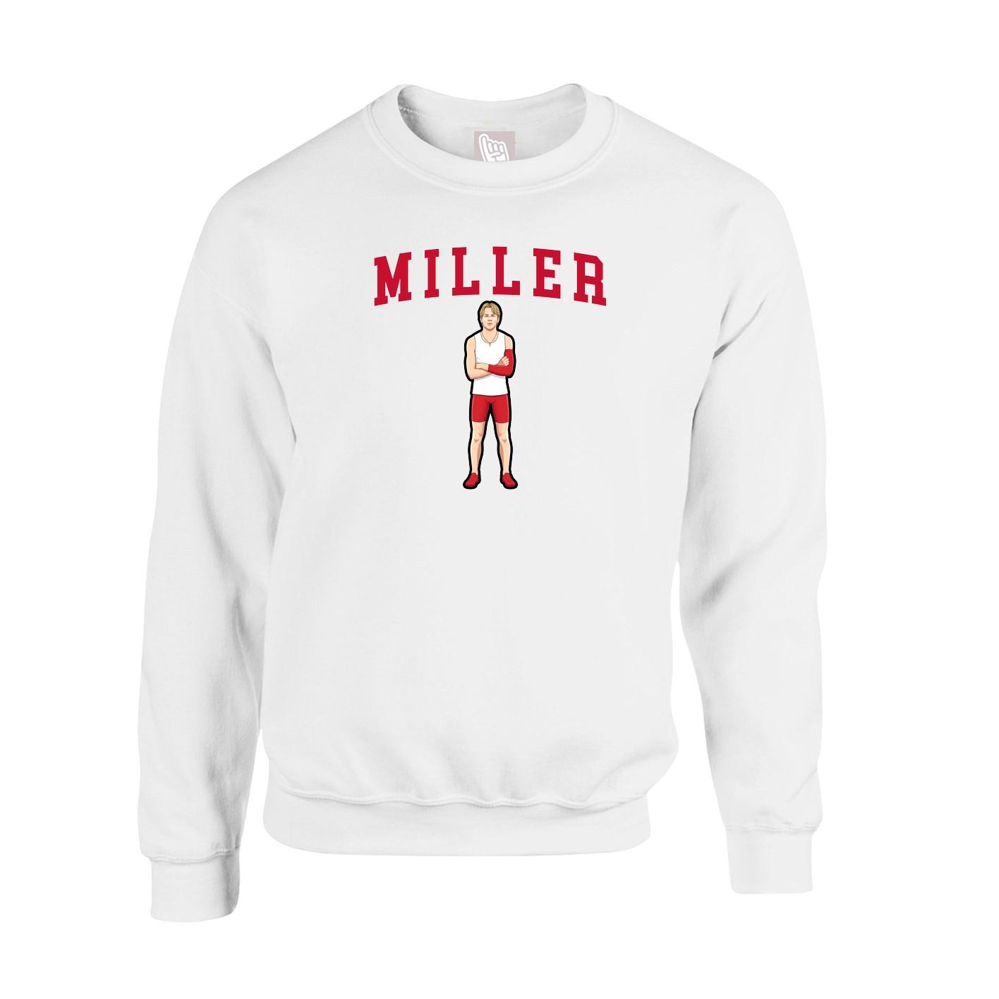 Fleece Crew — Shirsey in White