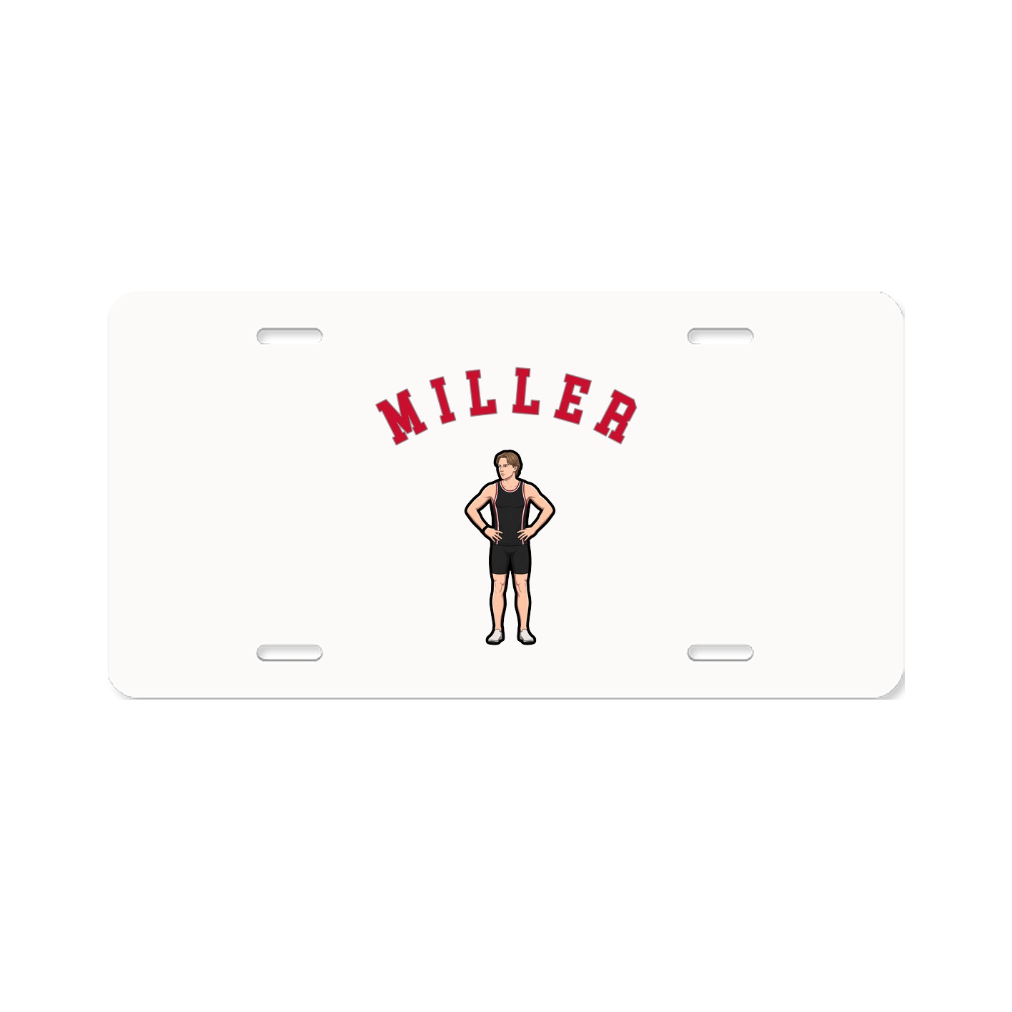 License Plate — Shirsey Arch in Classic