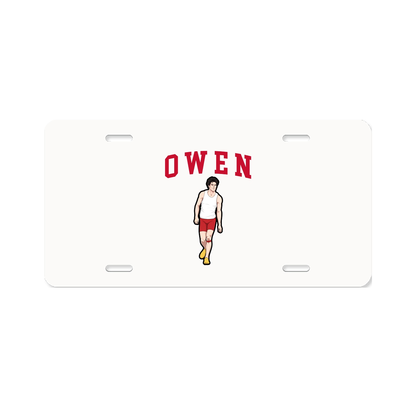 License Plate — Shirsey in Classic