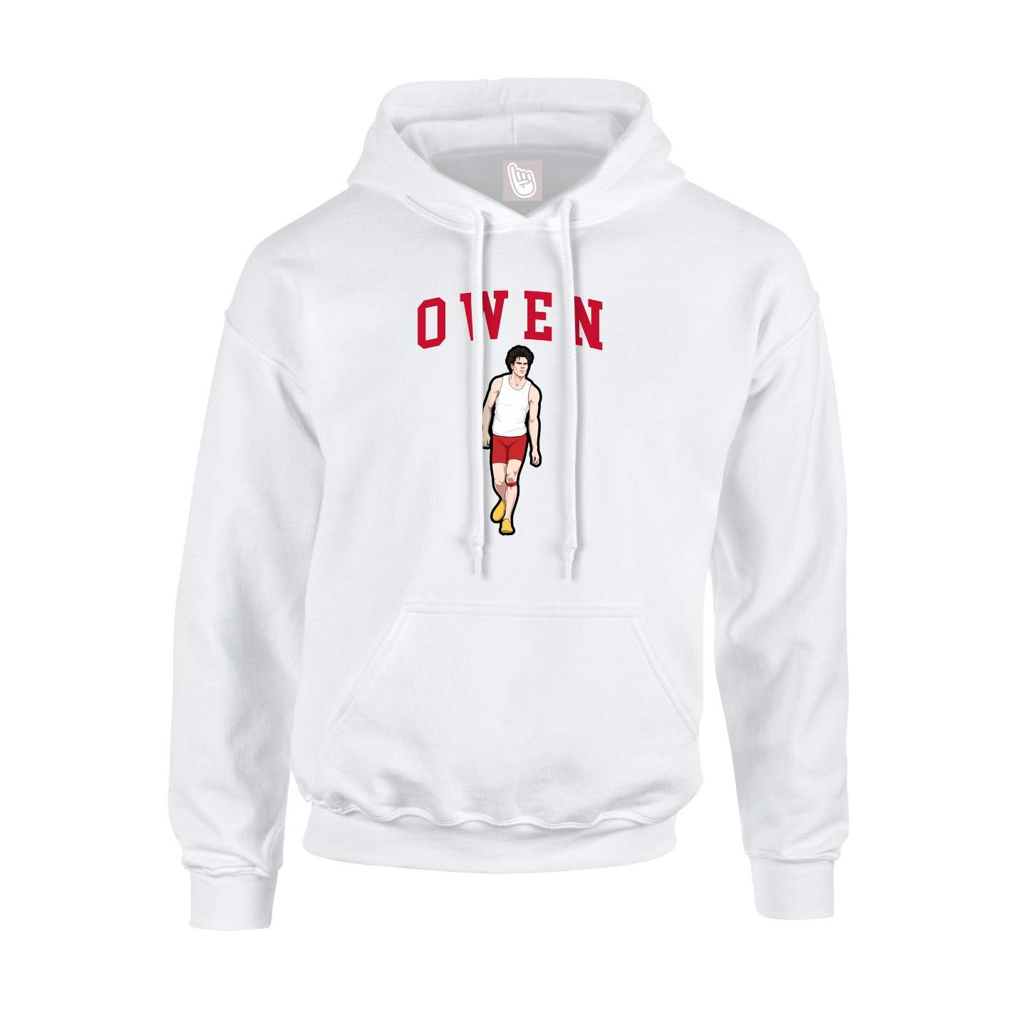Hoodie — Shirsey in White