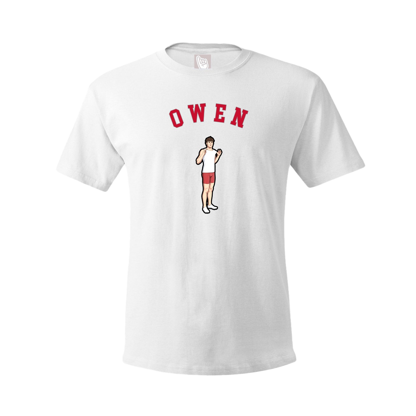 Youth Tee — Shirsey Arch in White