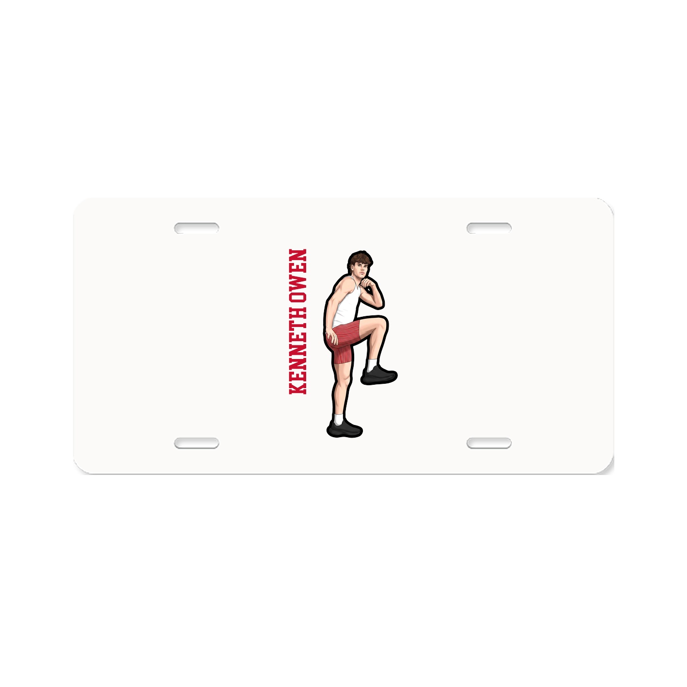 Aluminum License Plate