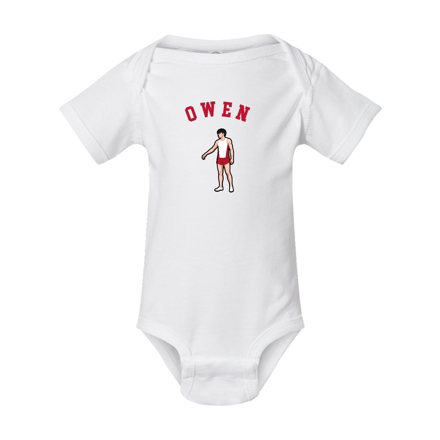 Baby Onesie — Shirsey Arch in White