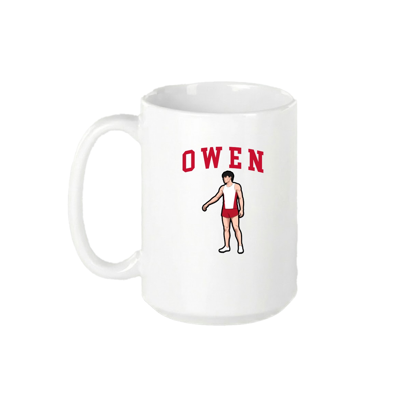15oz Coffee Mug — Shirsey in White