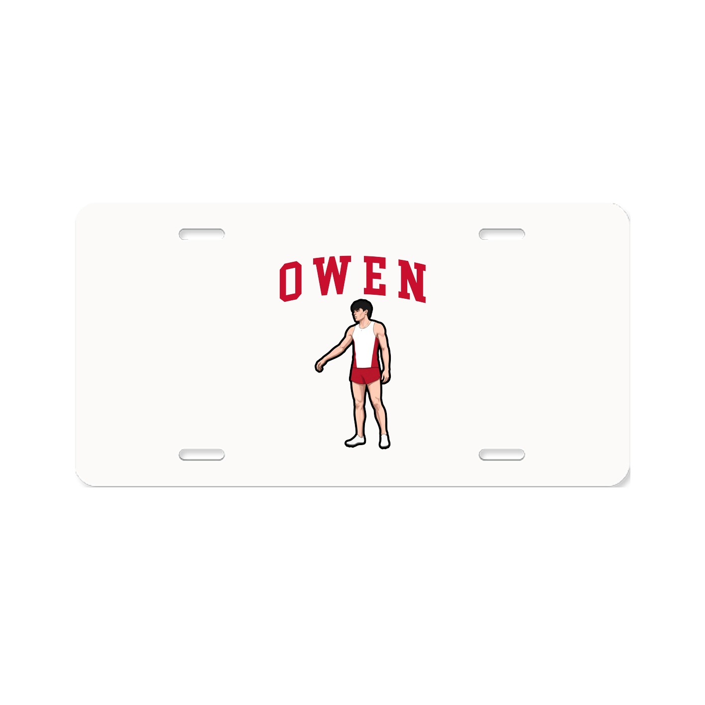 License Plate — Shirsey in Classic