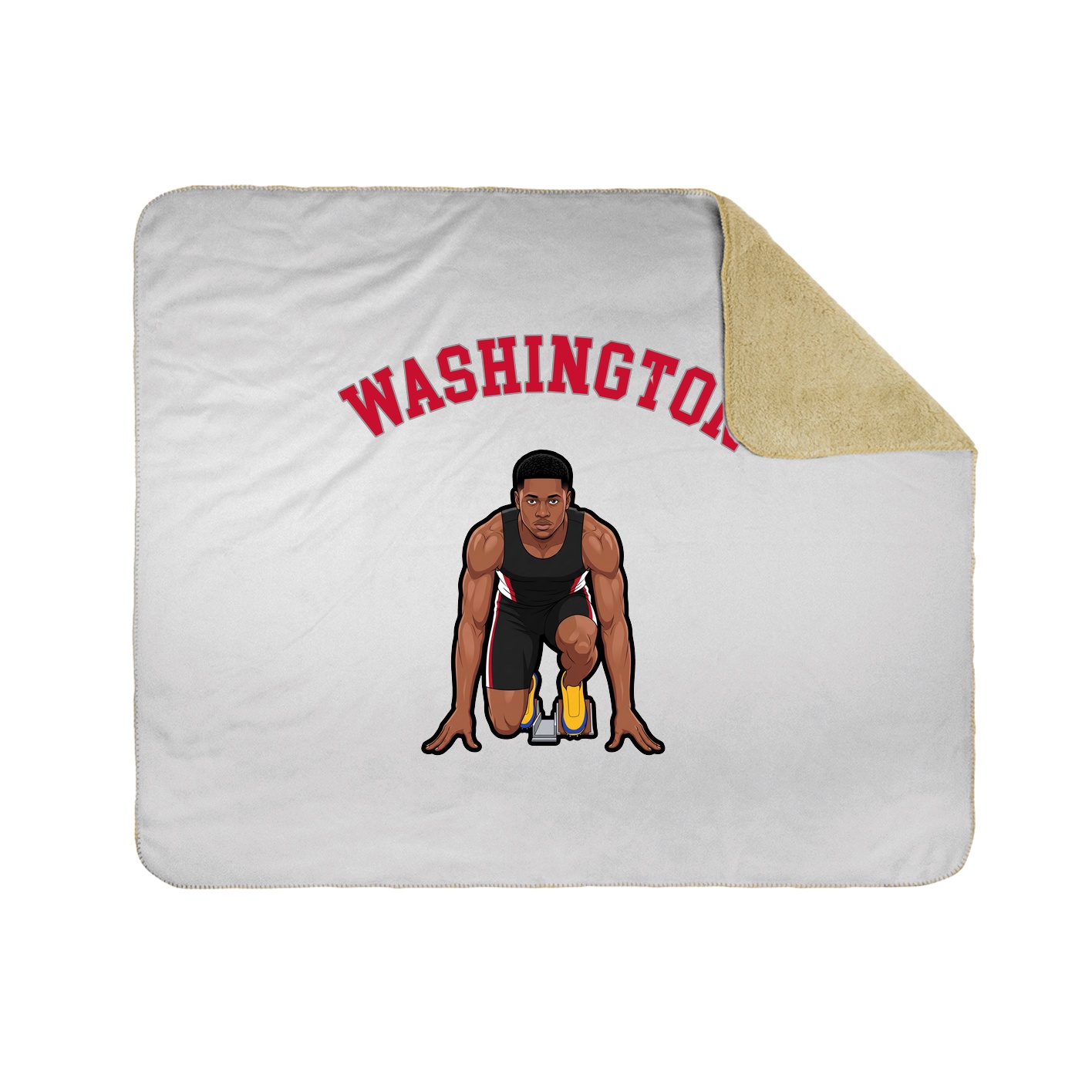 Throw Blanket — Shirsey Arch in White