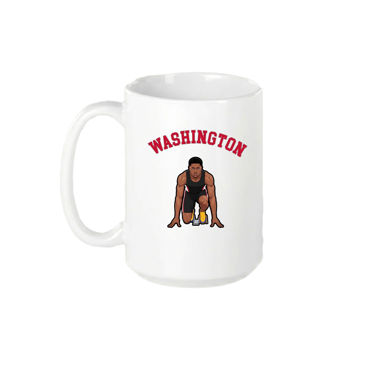 15oz Coffee Mug — Shirsey Arch in White