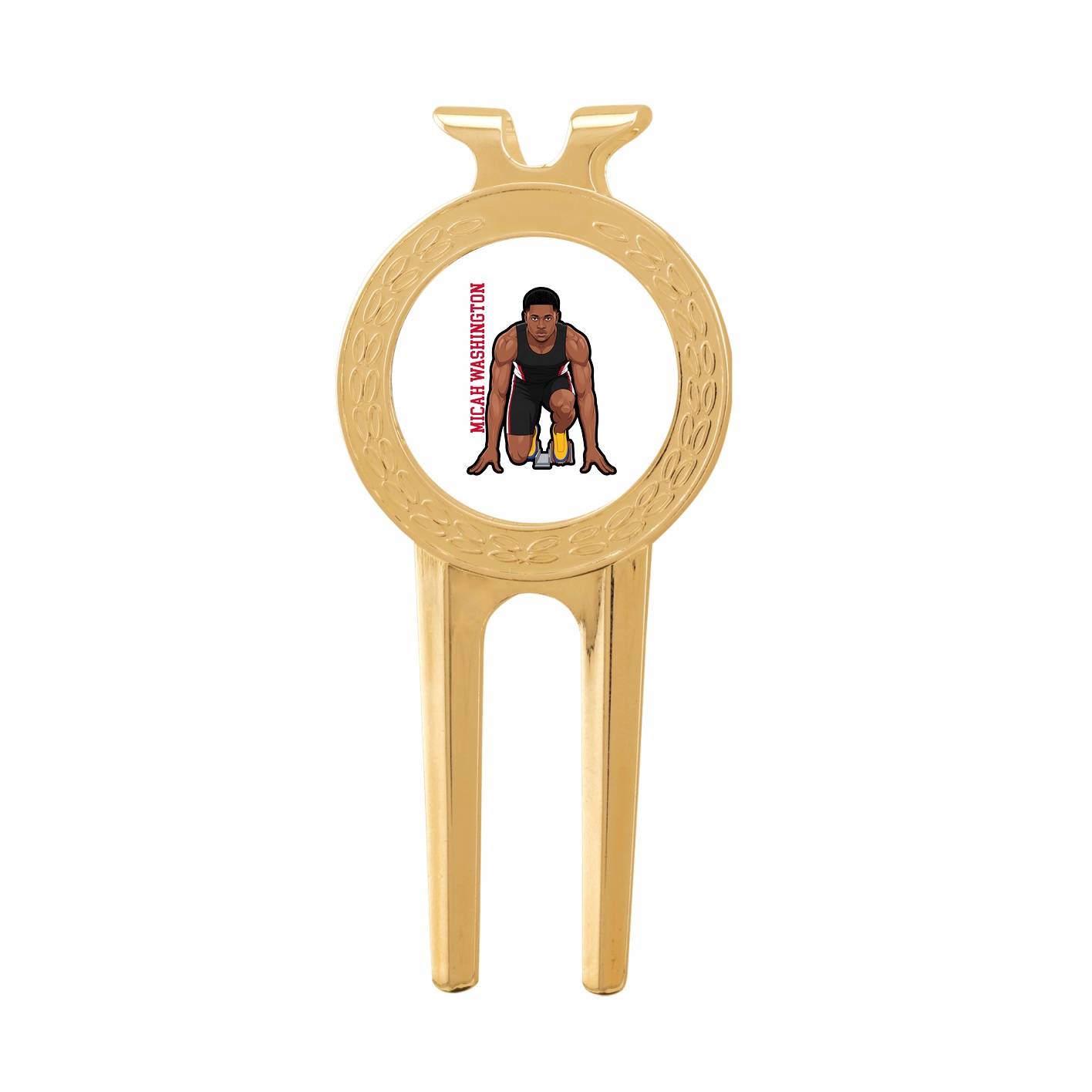 Divot Tool with Ball Marker — Name Vertical in Classic