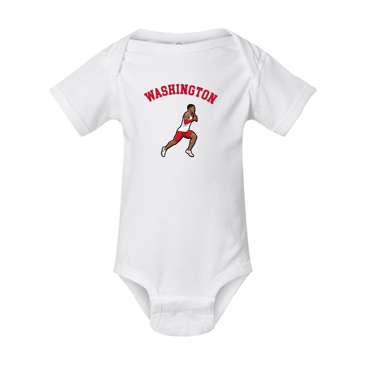 Baby Onesie — Shirsey Arch in White